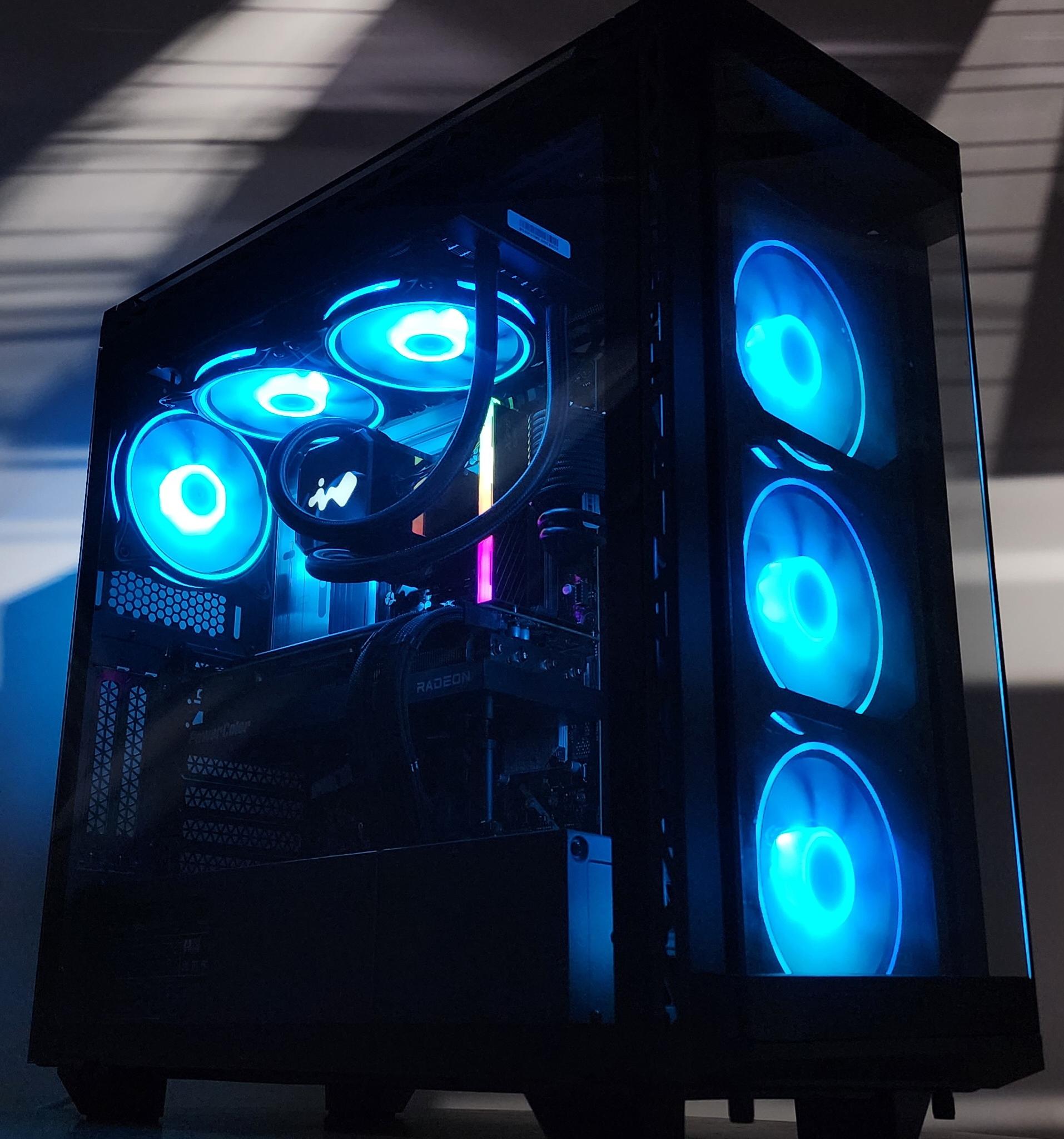Gaming PC Ultra 5 250KF 16GB RAM 2TB SSD RX 7800 XT 16GB Windows 11 Computer