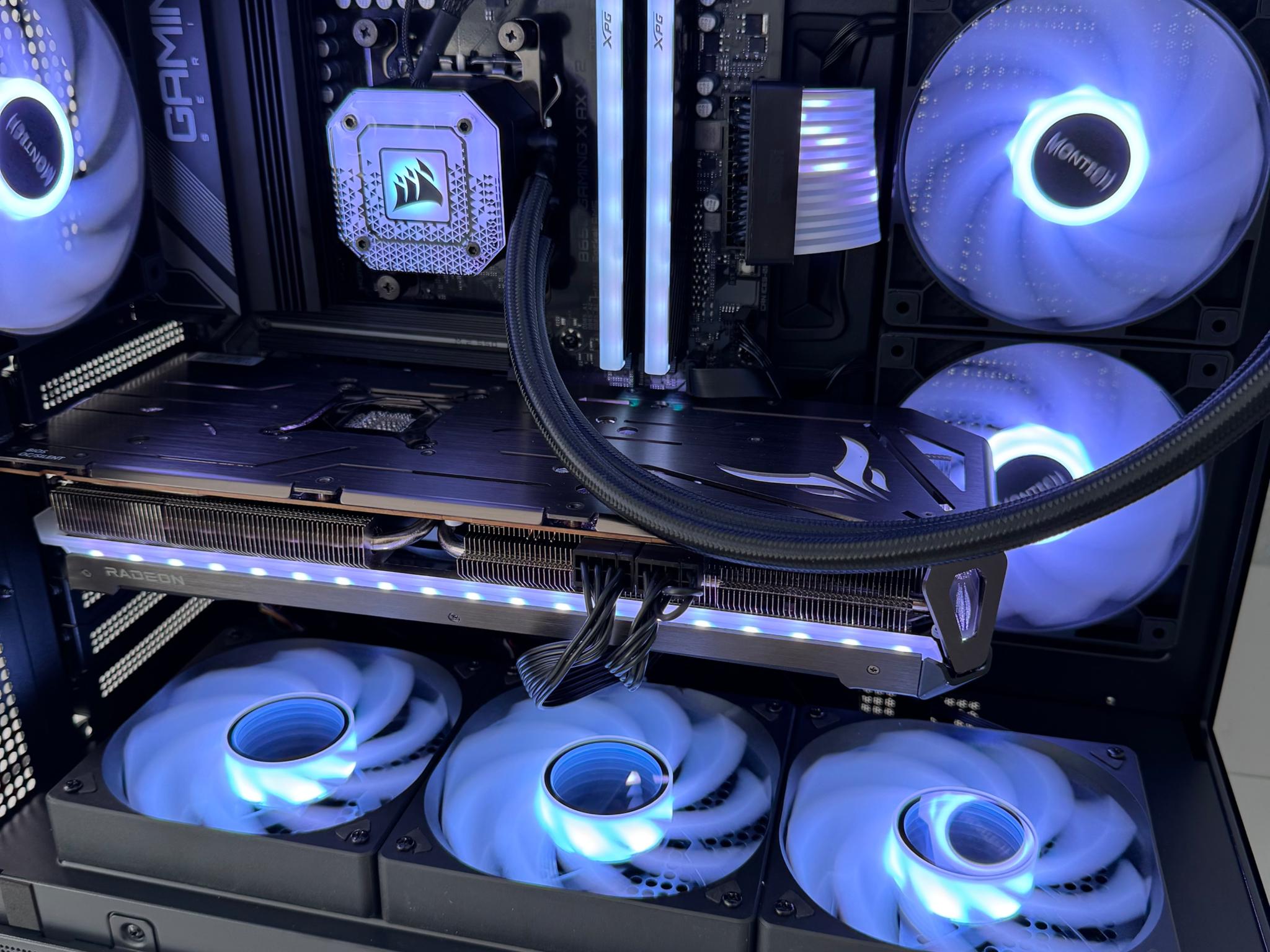 ⚔️ High-End 1440p/4K Gaming PC AMD Ryzen 7 7700 AMD Radeon RX 7800 XT 32GB DDR5-5600 1TB NVMe Win 11