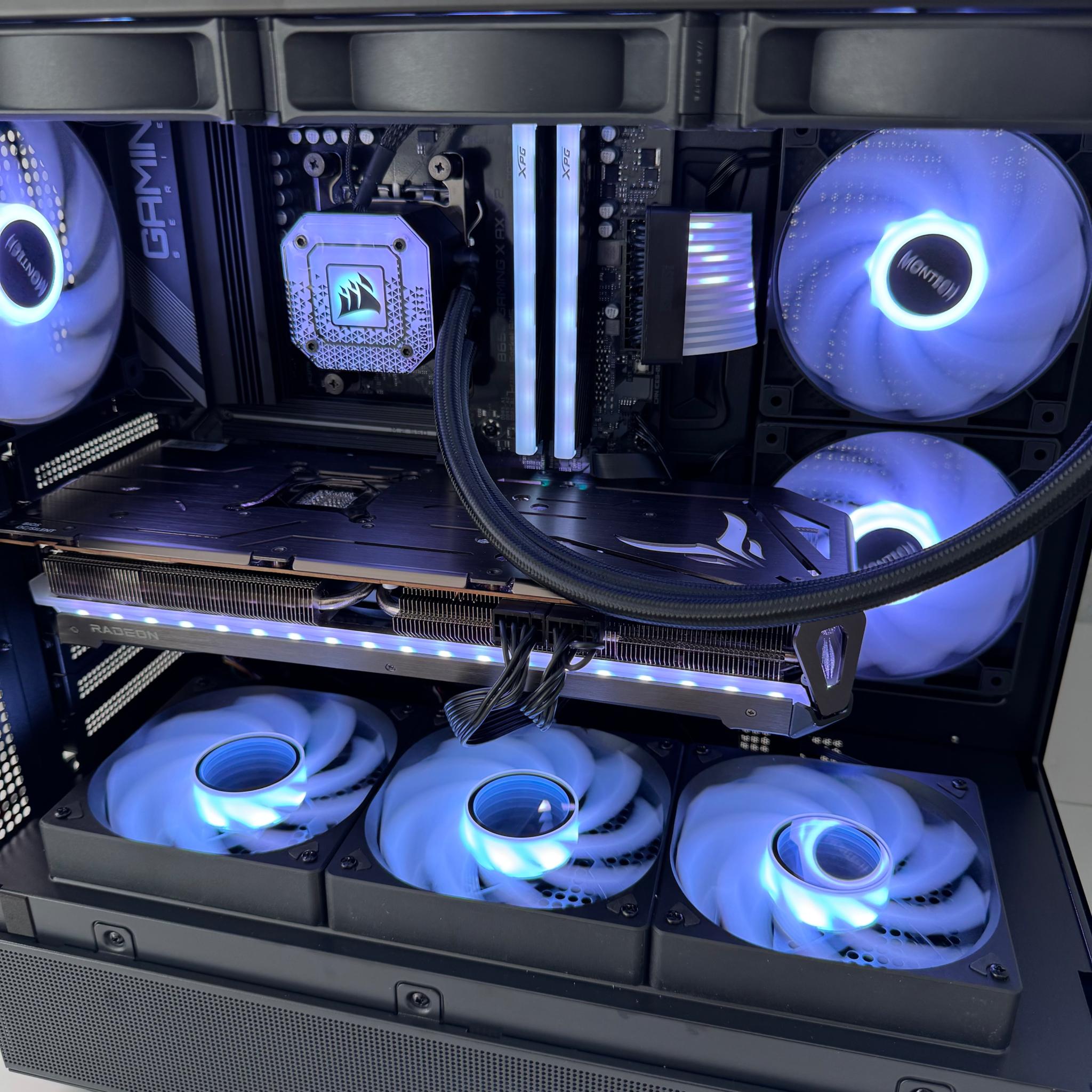 ⚔️ High-End 1440p/4K Gaming PC AMD Ryzen 7 7700 AMD Radeon RX 7800 XT 32GB DDR5-5600 1TB NVMe Win 11