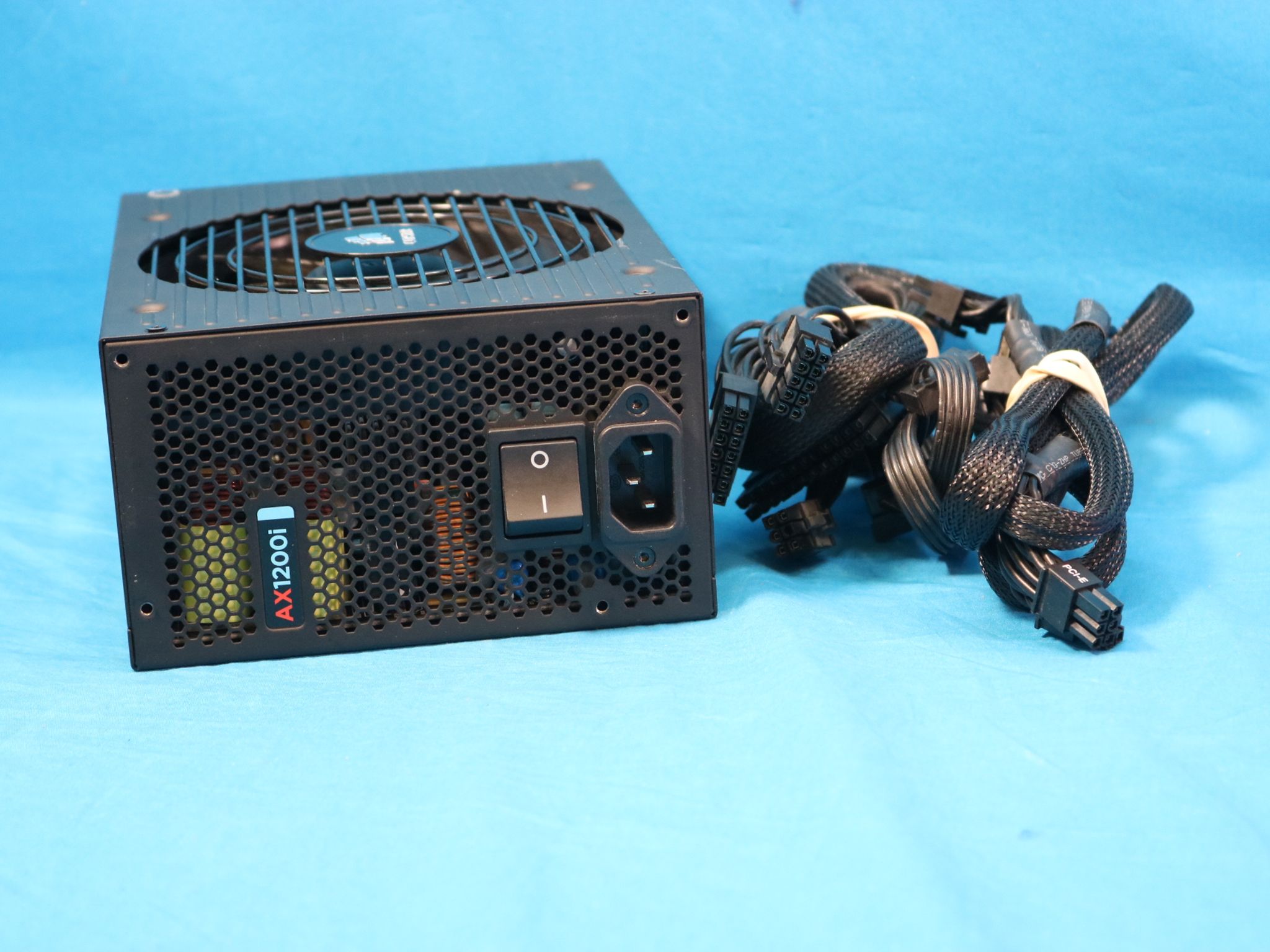 Corsair AX1200i 1200W 80+ Titanium Fully-Modular ATX Desktop PSU - 4212140195