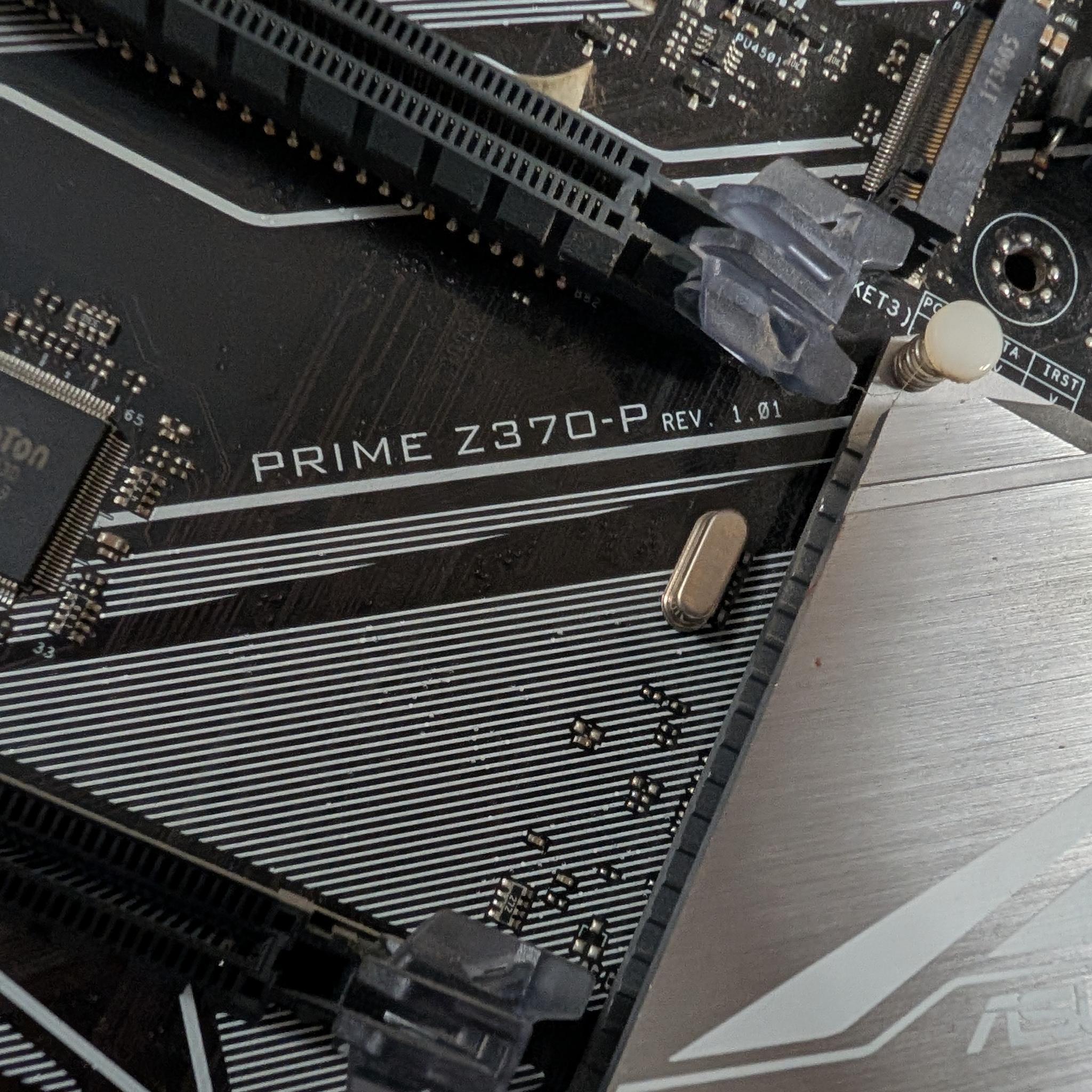 Asus Z370-P + Intel Core i5 8600K