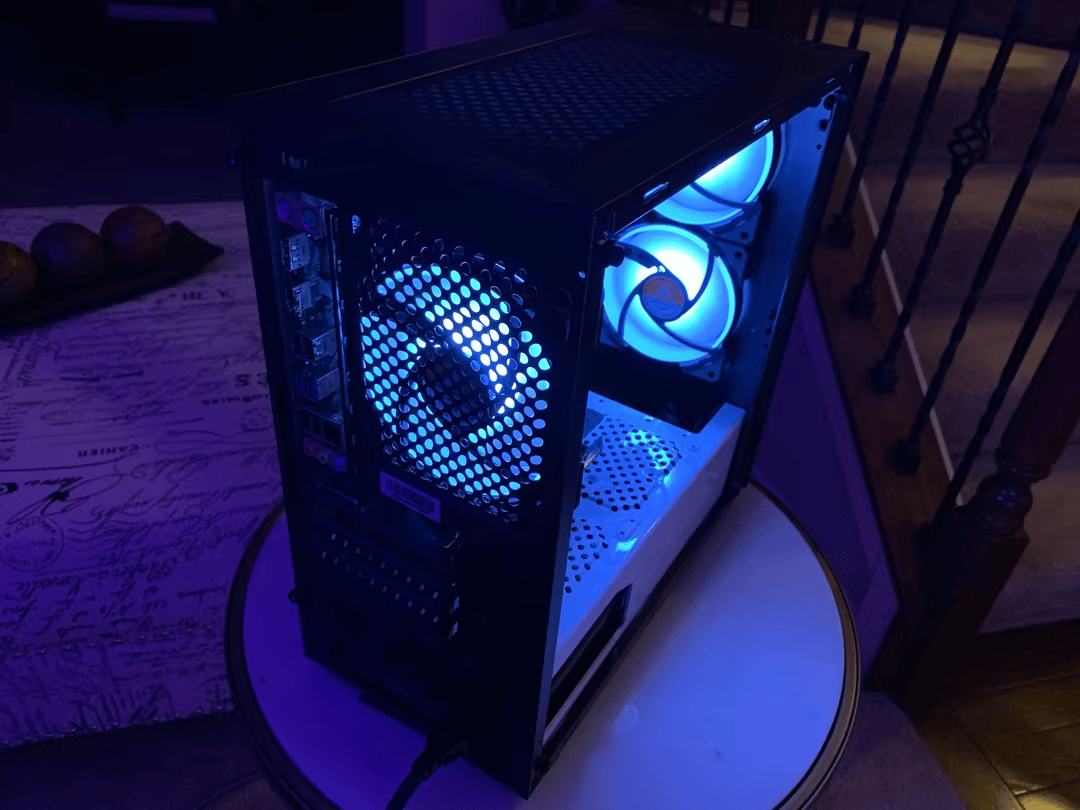 Pogoflashus || 8100/1050Ti Build