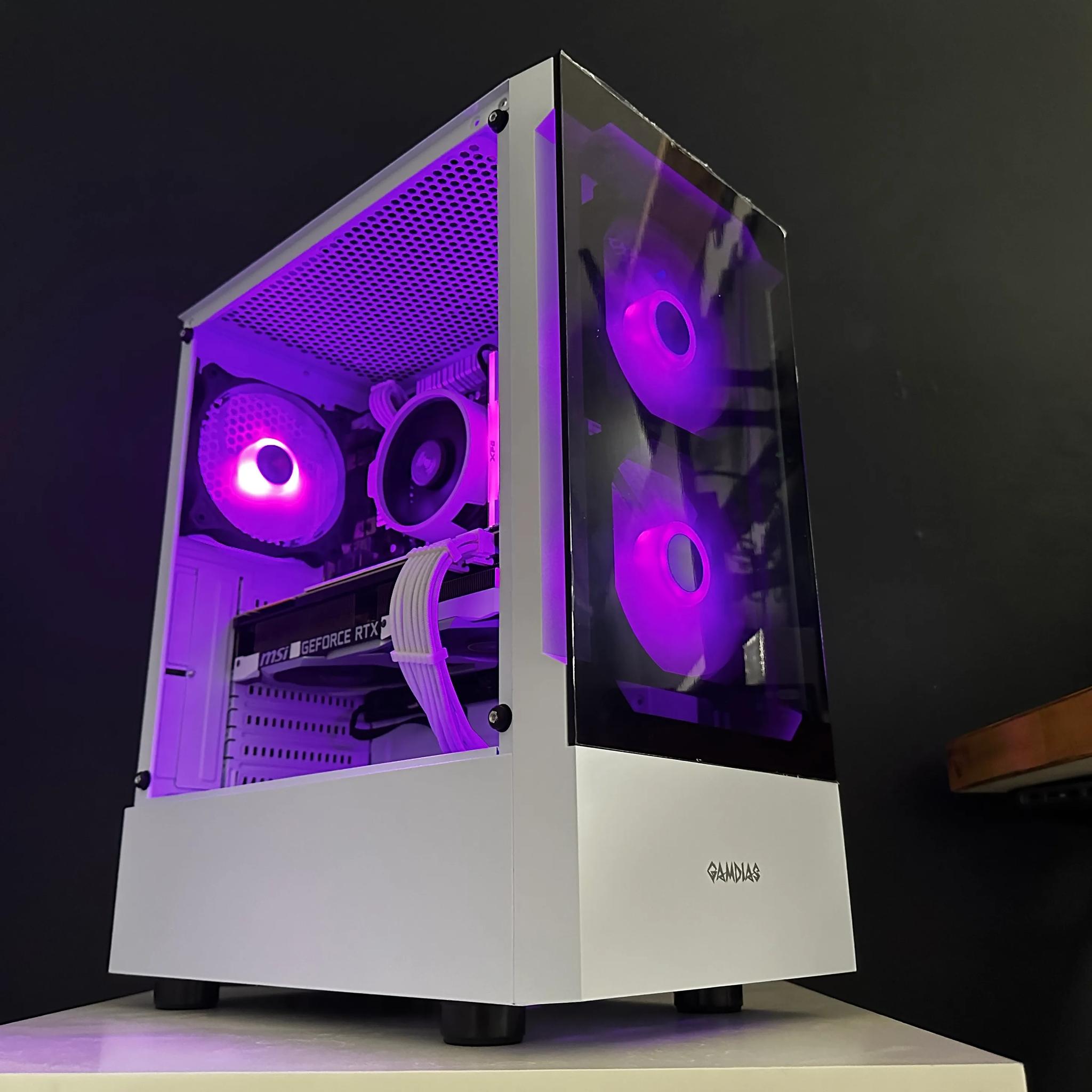 ⚫️ECLIPSE⚪️ RGB Gaming PC | AMD Ryzen 5 3600 | 16GB | RTX 2080 8GB | 1TB SSD | Win10 PRO | Wi-Fi