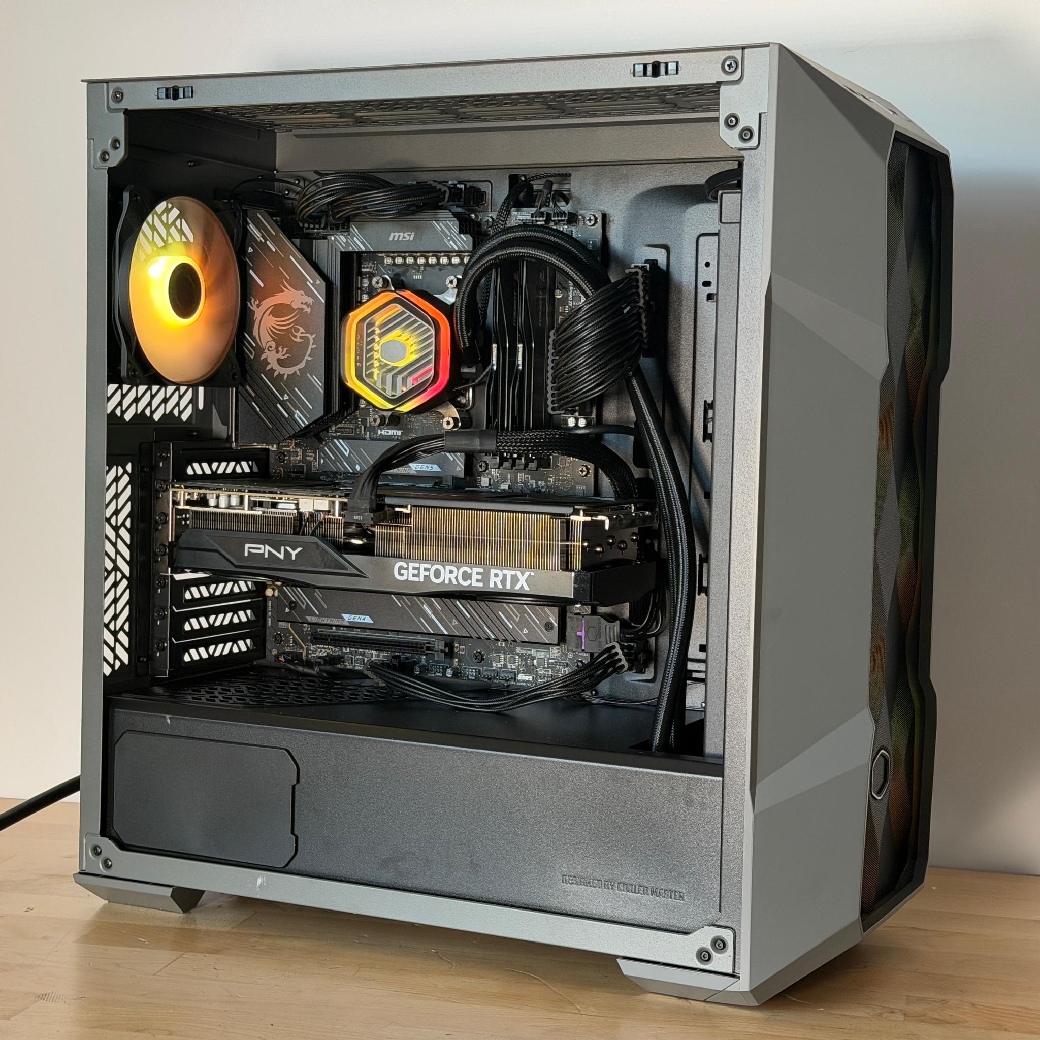 RTX 5070ti Ryzen 7 7800x3d Gaming PC