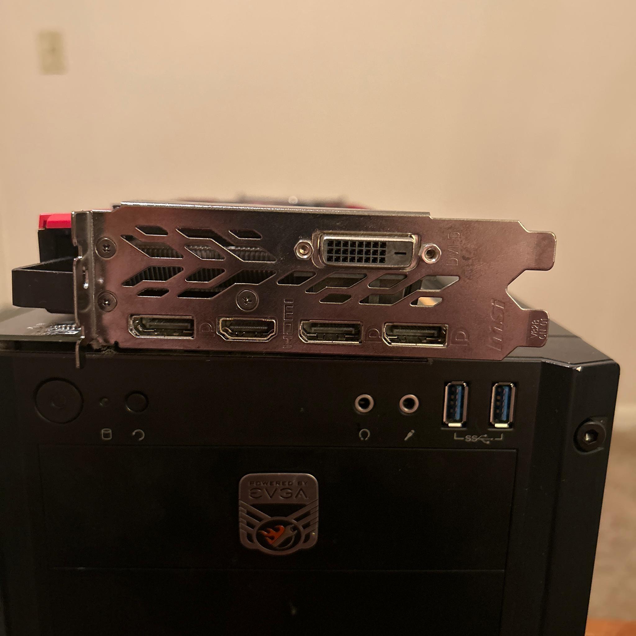 ((MSI GeForce GTX 1060 GAMING X 6G)) For 100$