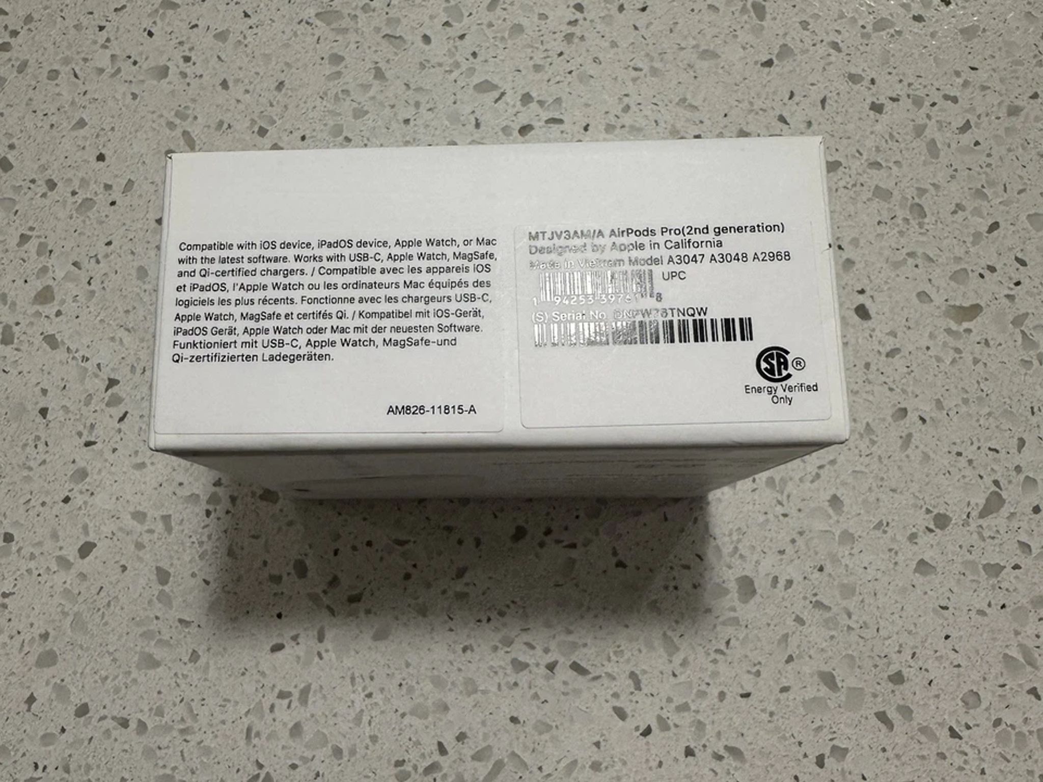 Apple AirPods Pro 2nd Generation MagSafe [OPEN BOX TO TEST]