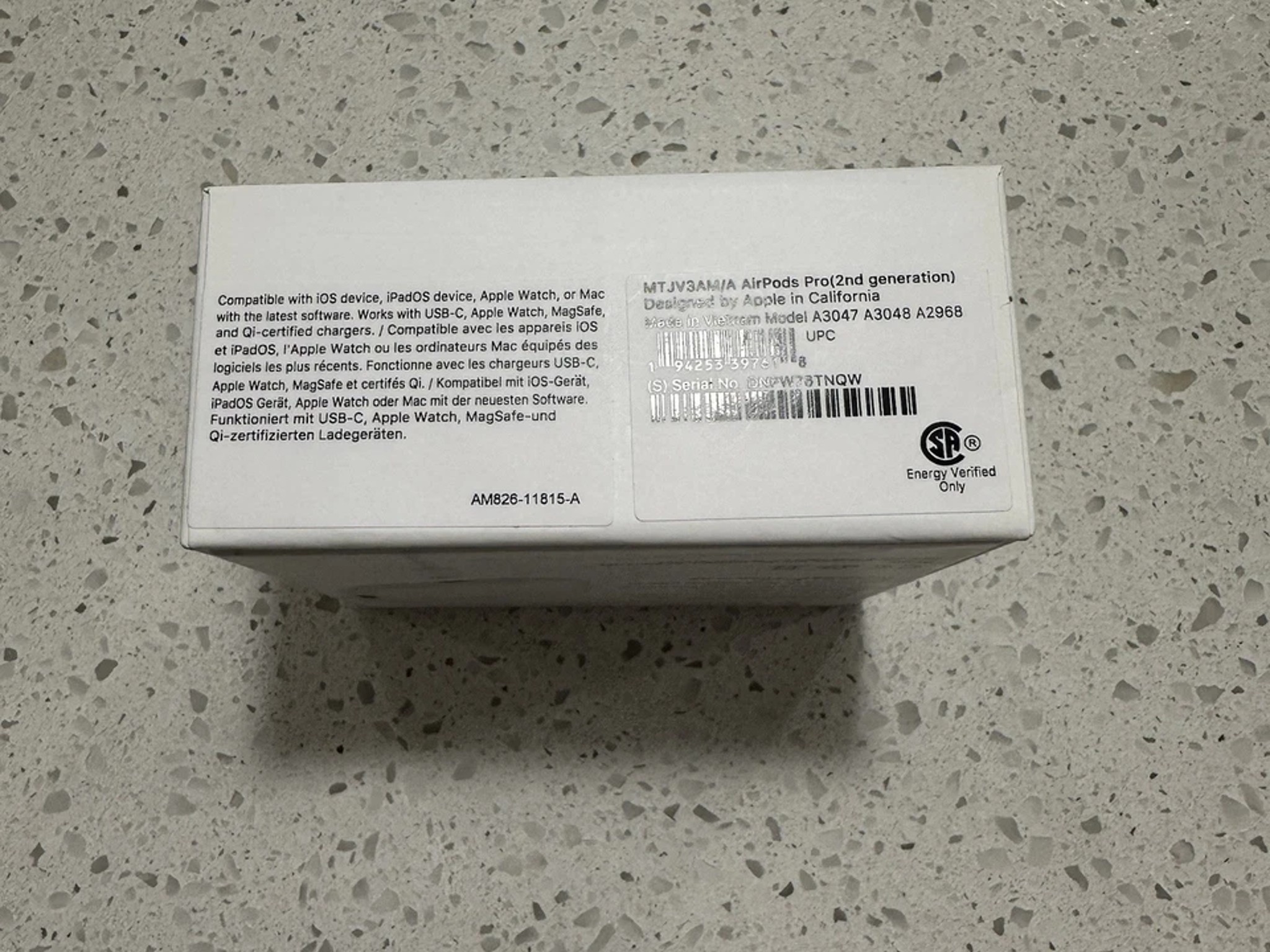 Apple AirPods Pro 2nd Generation MagSafe [OPEN BOX TO TEST]