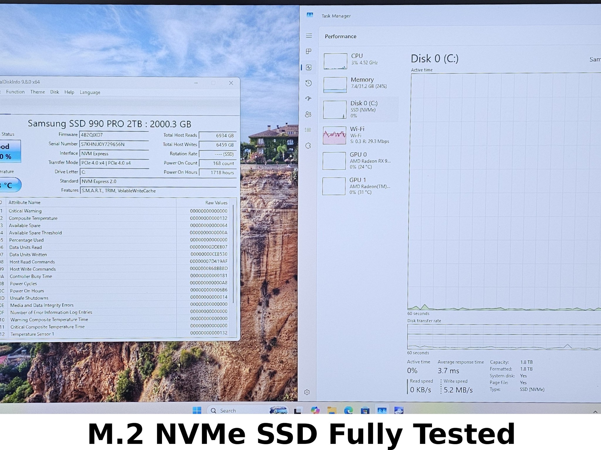 2TB NVMe M.2 SSD Samsung 990 PRO