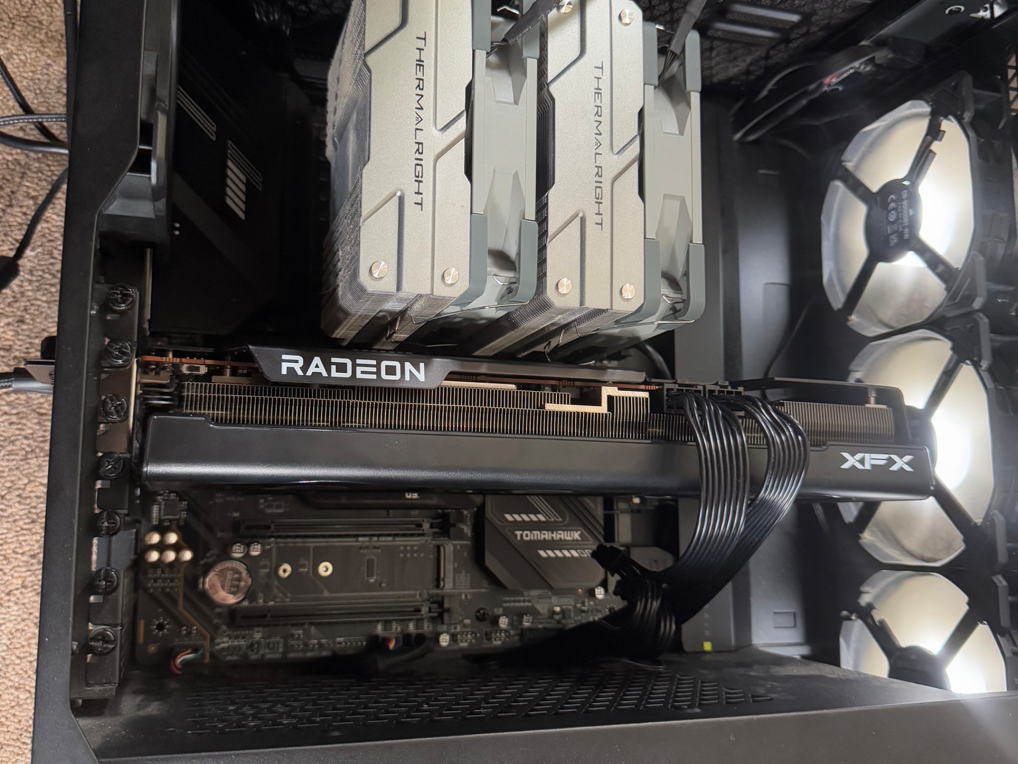 High/Ultra settings 1440p gaming PC Ryzen 7, RX 7800xt