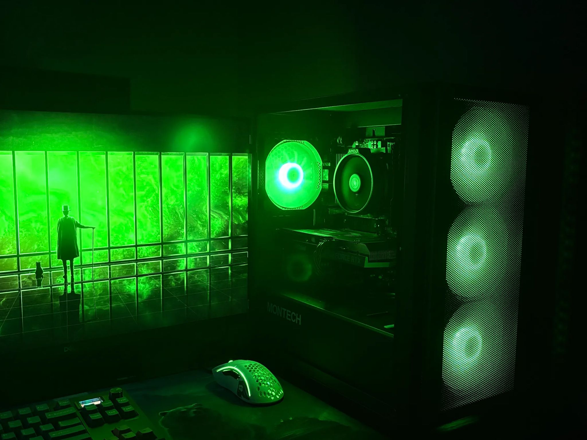 Gaming PC | 3060 12gb | Ryzen 5 3600 | Montech Air 100 | Wifi & Ethernet | Air Cooled | Fortnite