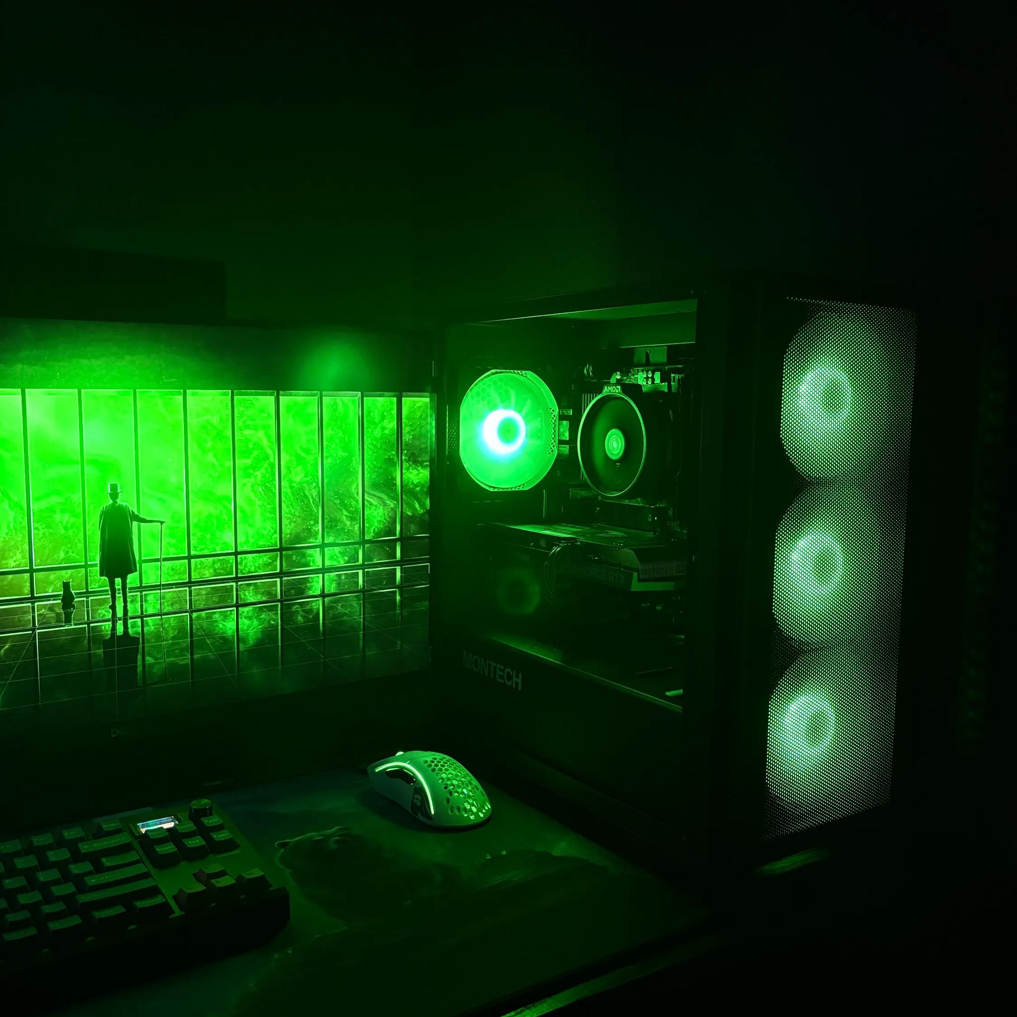 Gaming PC | 3060 12gb | Ryzen 5 3600 | Montech Air 100 | Wifi & Ethernet | Air Cooled | Fortnite