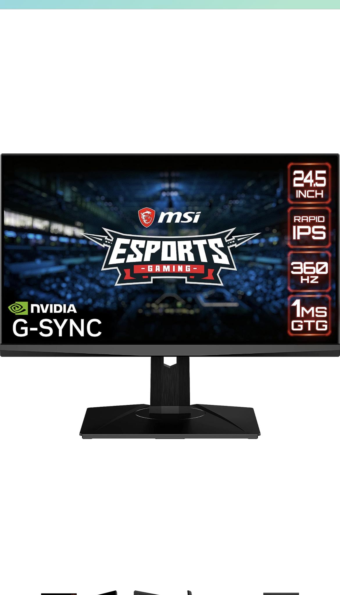 Msi Oculux nxg253r 360hz 24.5!!