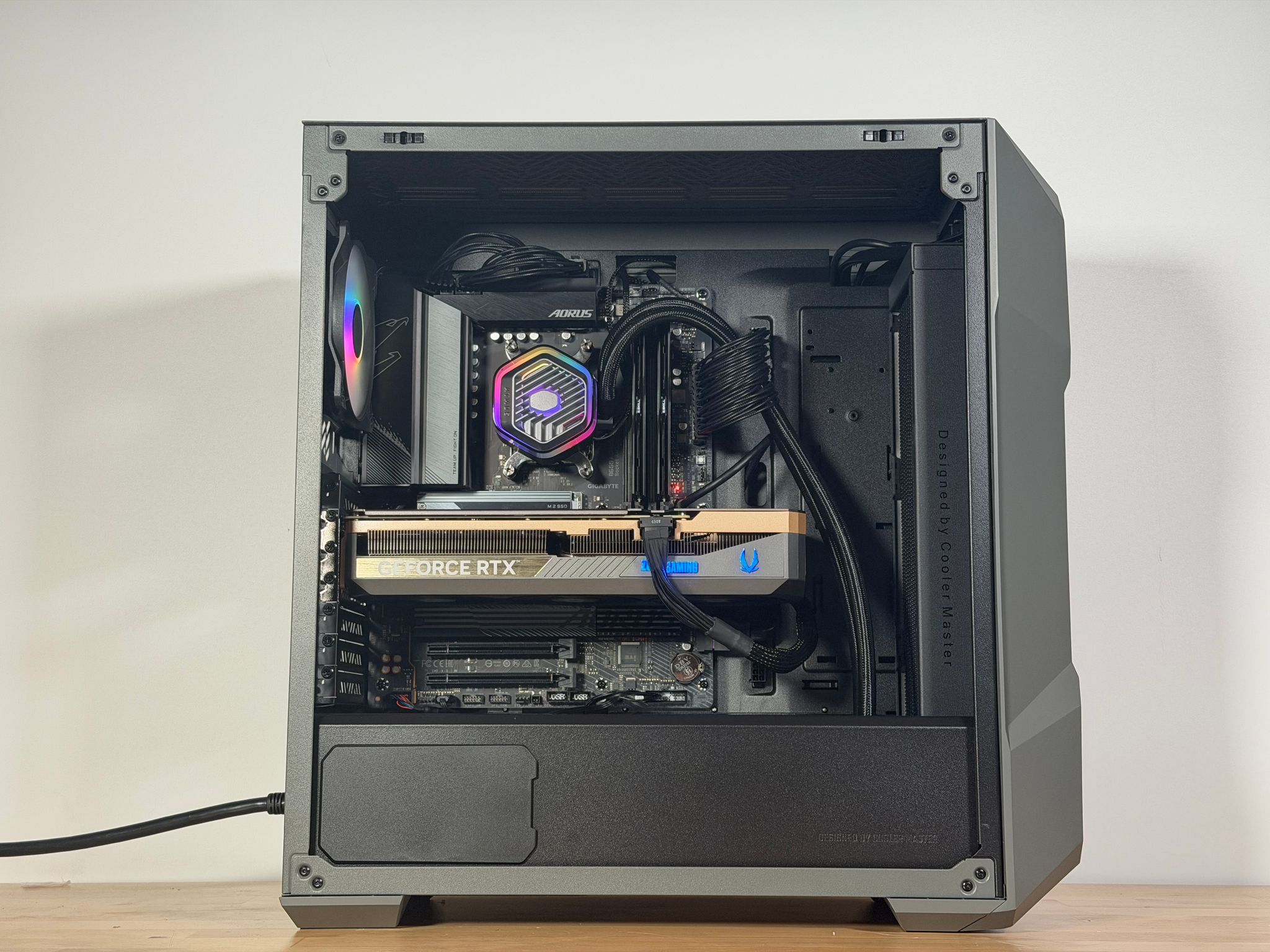 RTX 5080 Ryzen 7 9800x3d Gaming PC with 64gb DDR5 and 4TB NVME SSD