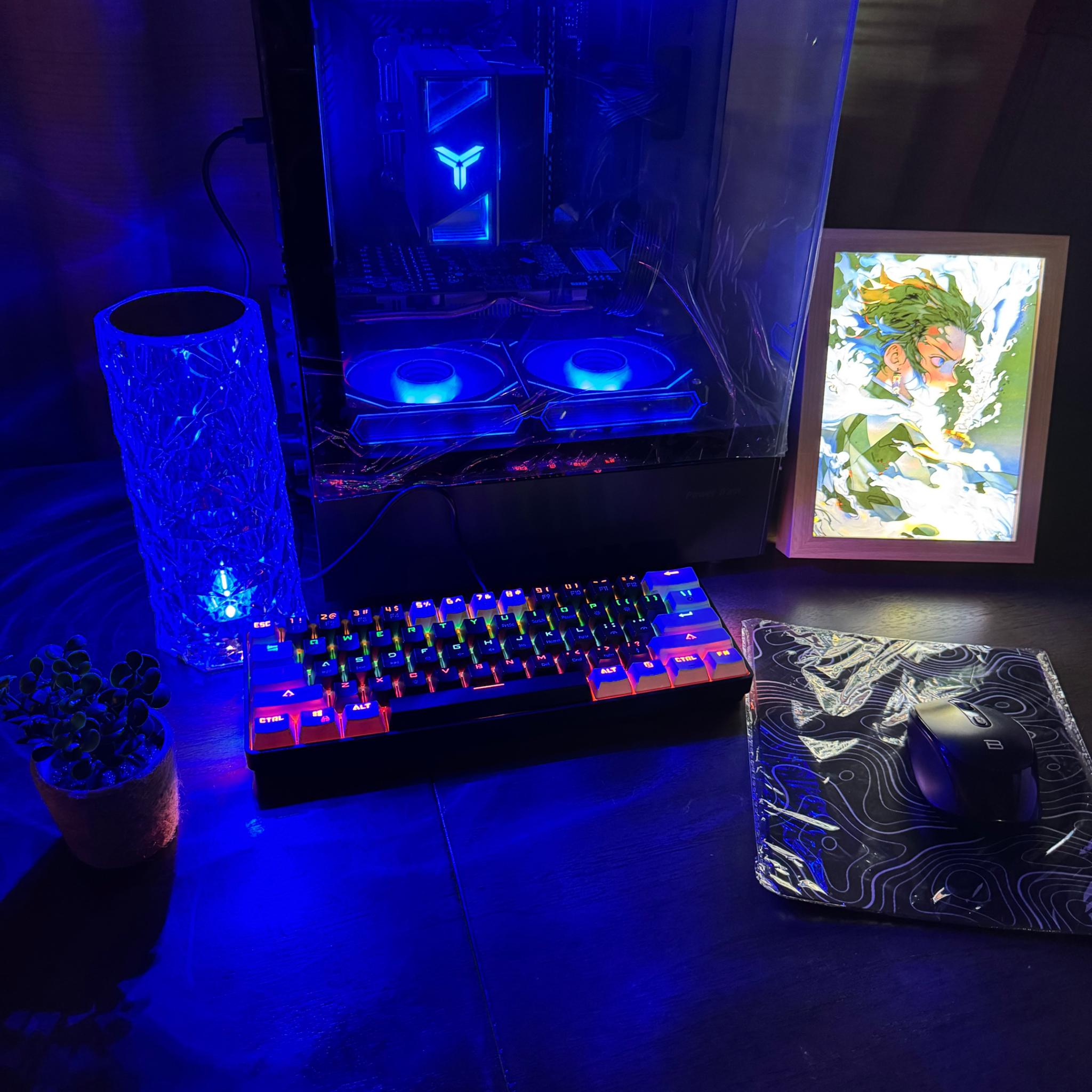 Fire Tech Labs: midnight Moodz i5 12400f/ RTX 2060 SUPER/ 1TB SSD/ 16gb DDR 4 3600/ Seaview case