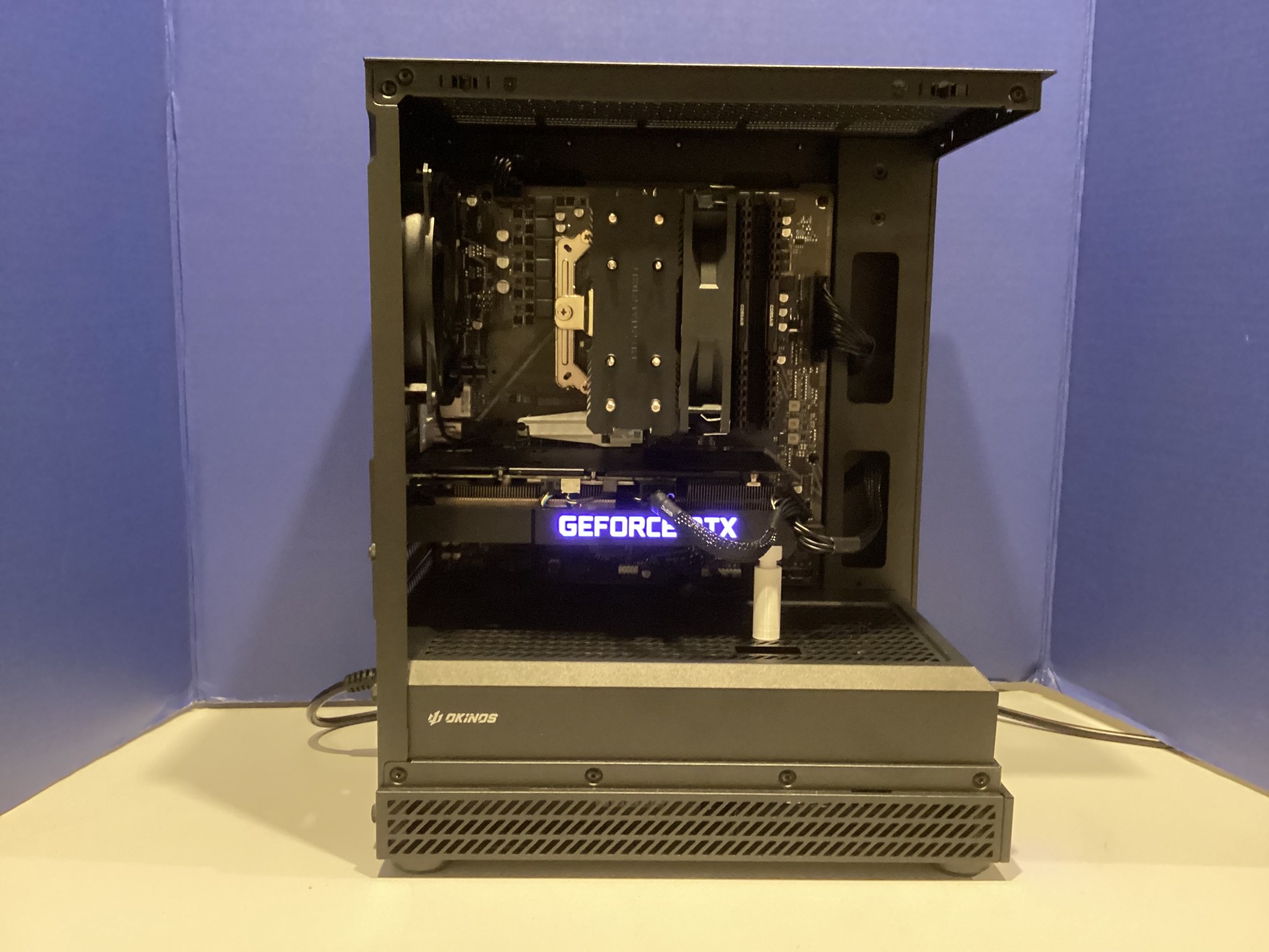 🌑 Blackout | Ryzen 5 5500 | RTX 3060 TI | 16Gb DDR4 | 512GB M.2 SSD 🌑