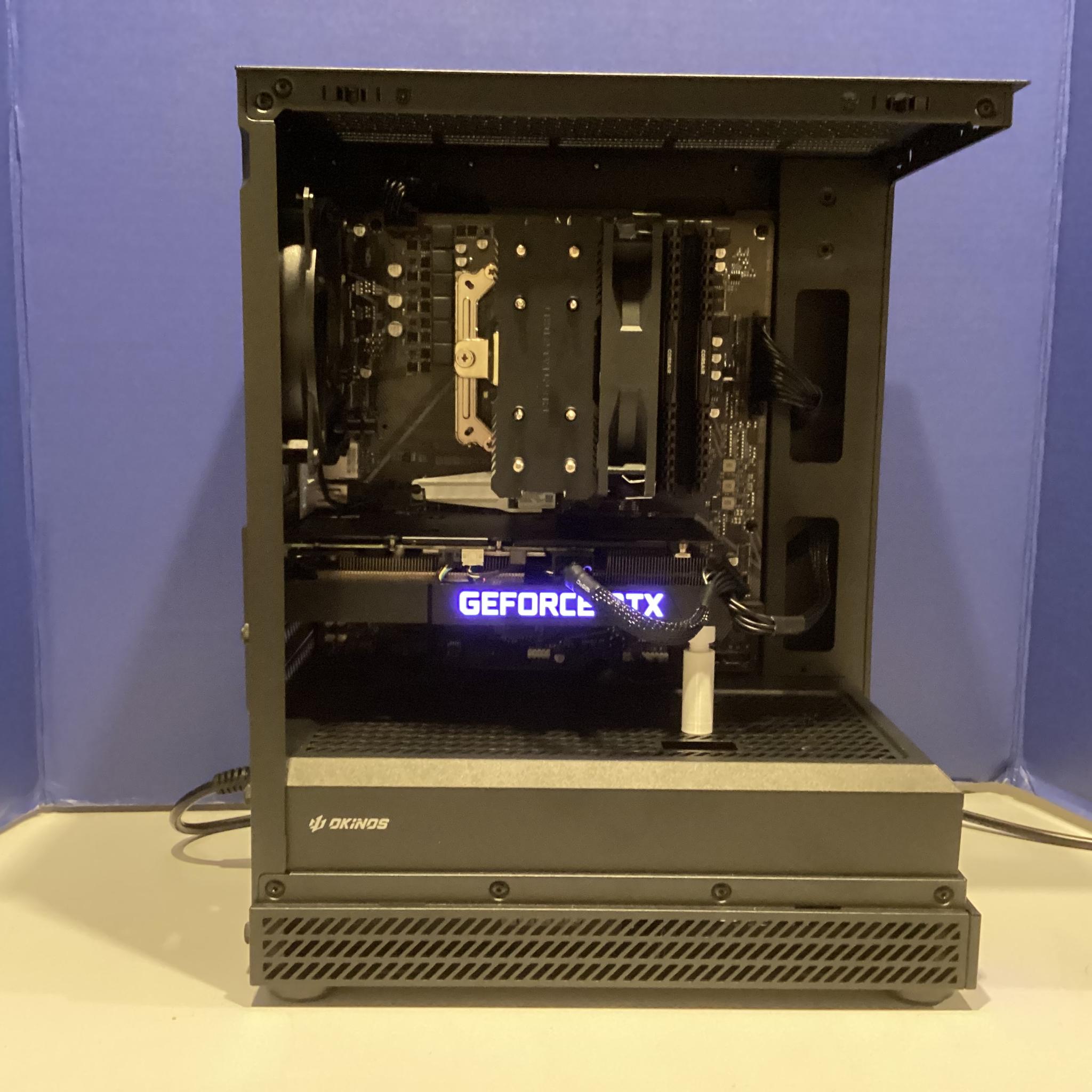 🌑 Blackout | Ryzen 5 5500 | RTX 3060 TI | 16Gb DDR4 | 512GB M.2 SSD 🌑