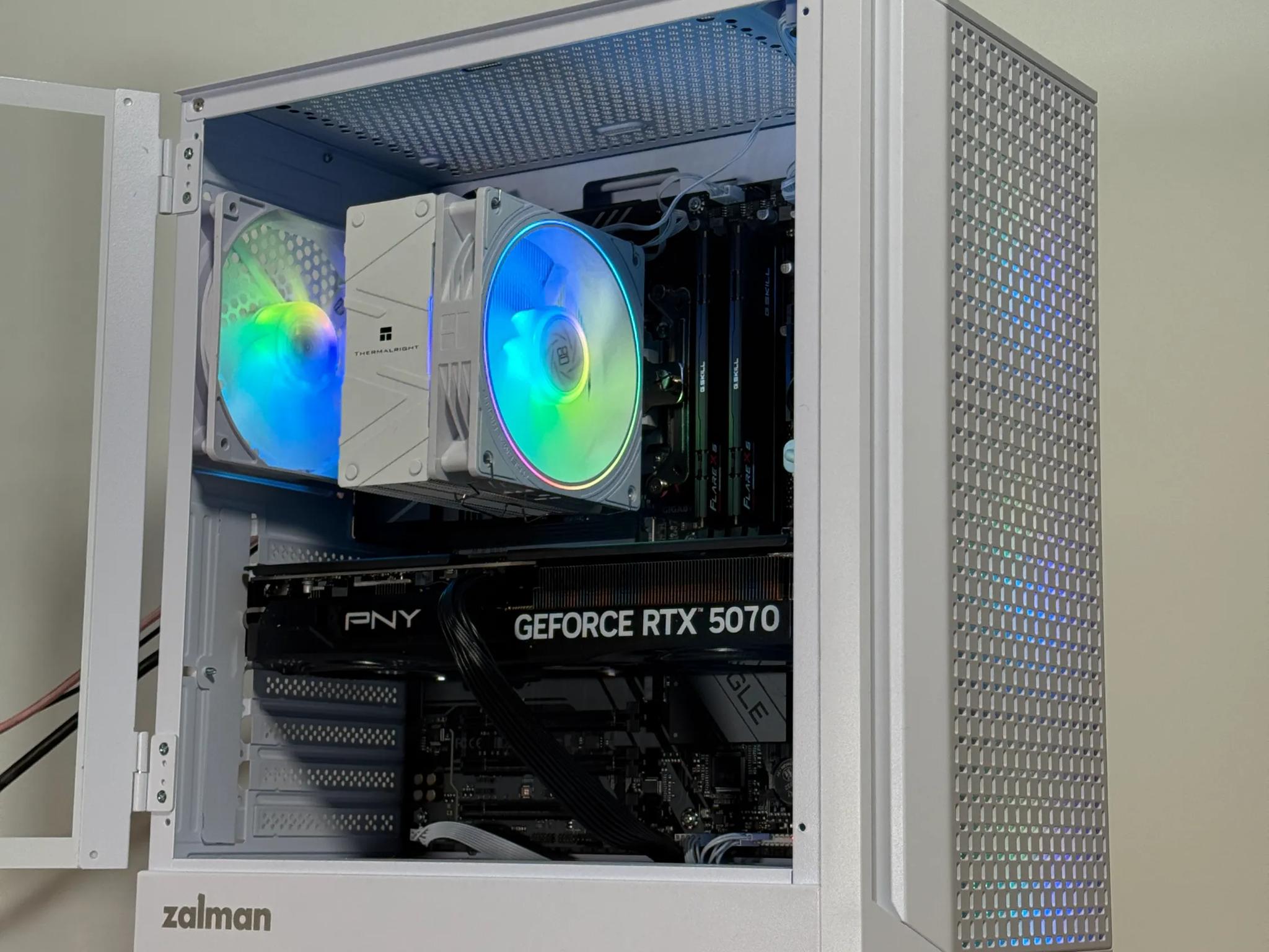 RTX 5070 Ryzen 5 9600x Gaming PC