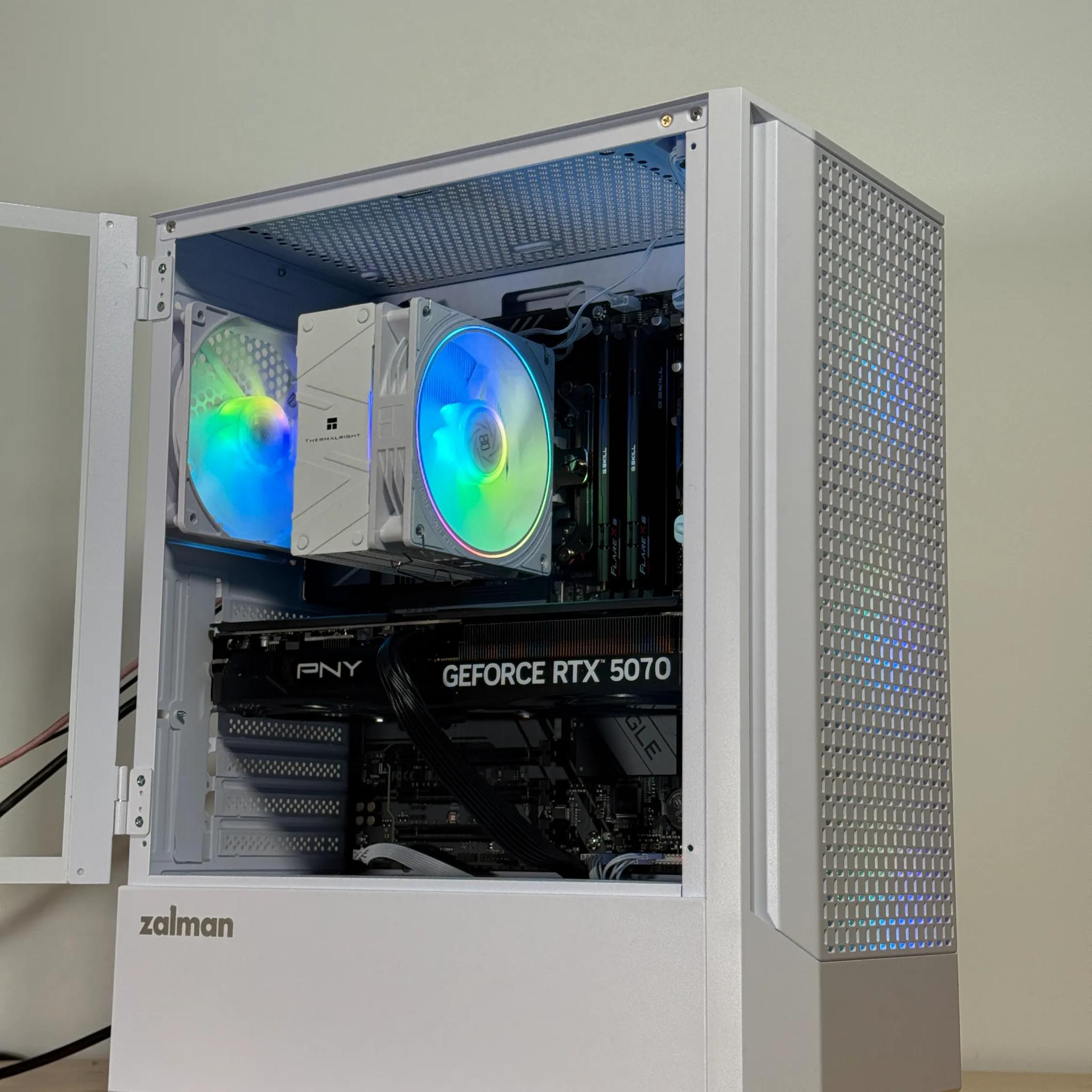 RTX 5070 Ryzen 5 9600x Gaming PC