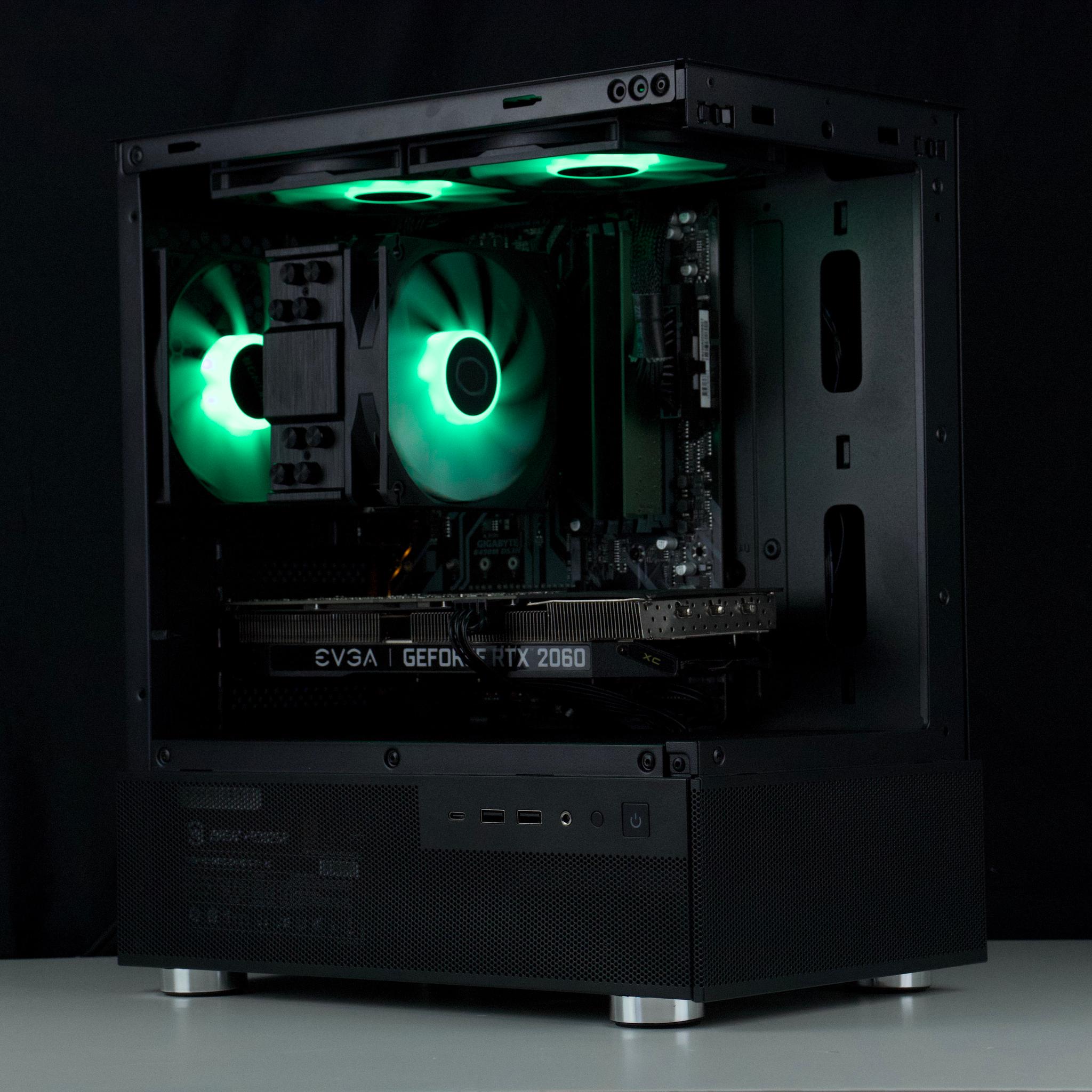 ⚫️🔴 Gaming PC – RTX 2060, Ryzen 5 3500X, 16GB RAM, 512GB SSD - WiFi, BlueTooth 🔴⚫️