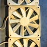 NZXT 3x White 120mm Case Fans – Non-RGB, Brand New