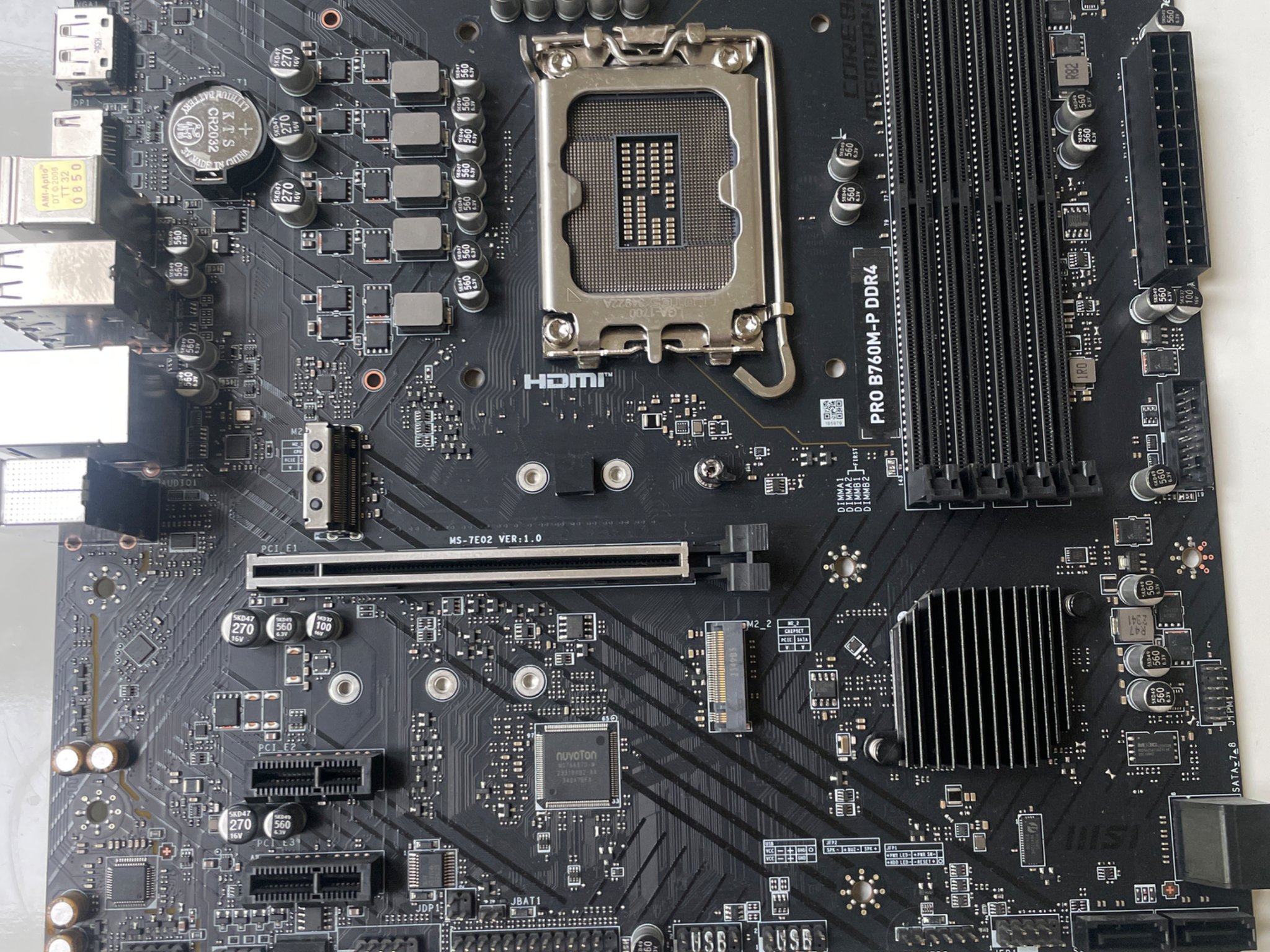 Msi Pro B760-P ddr4