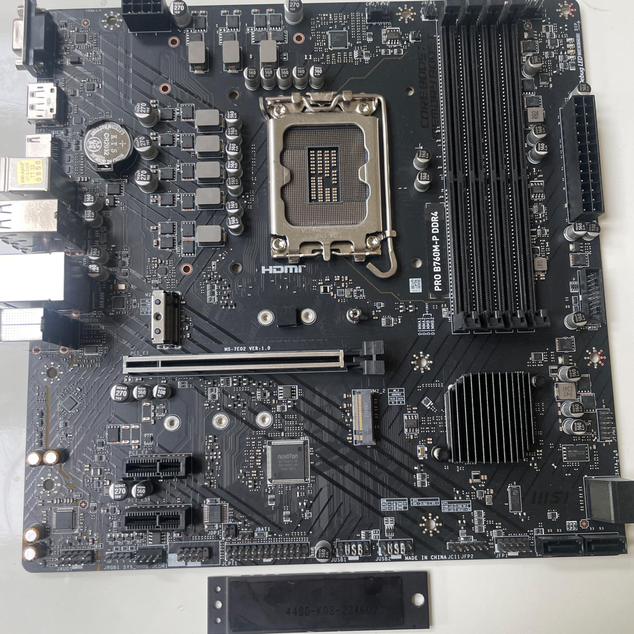 Msi Pro B760-P ddr4
