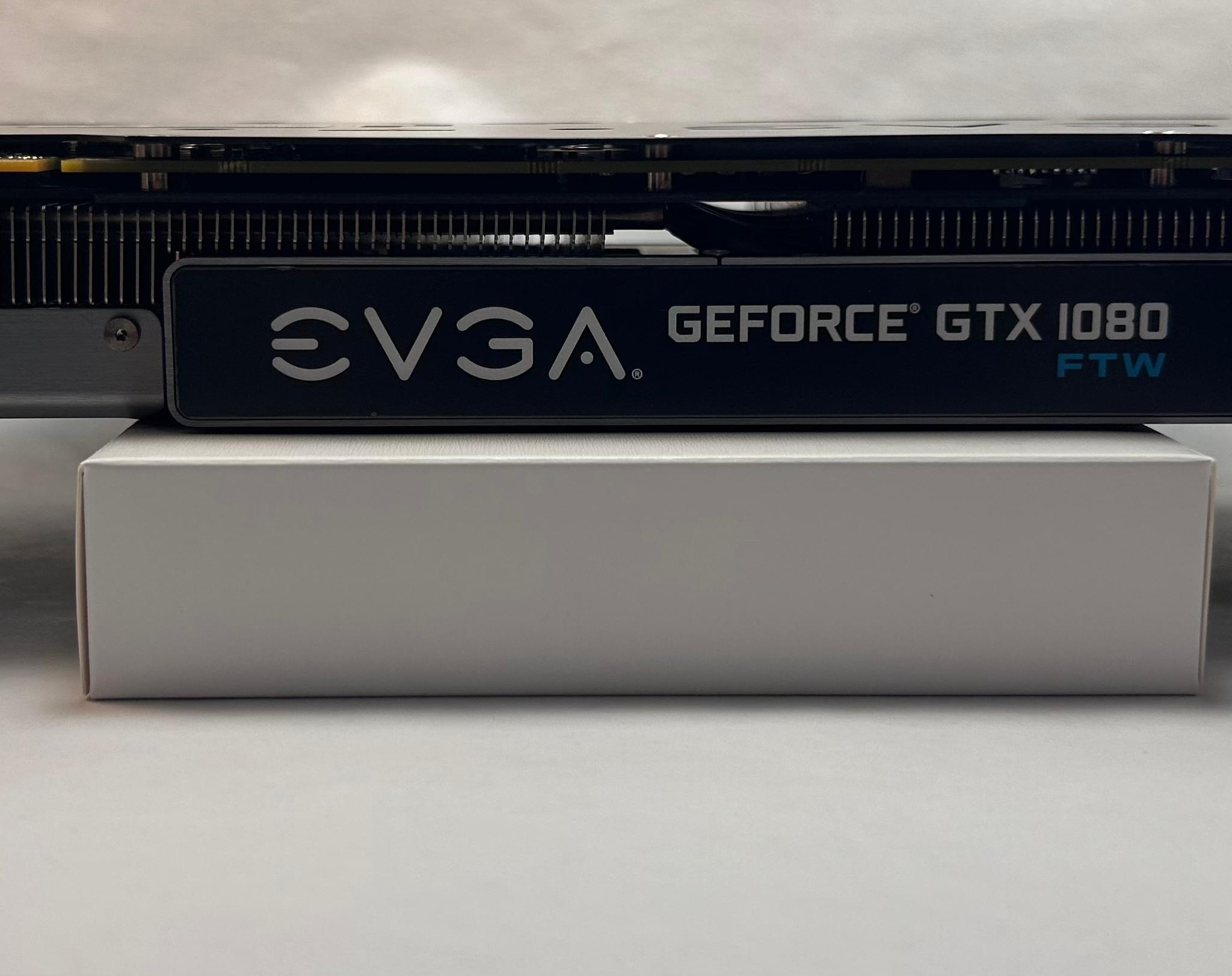 EVGA GTX 1080 FTW Graphics Card Great Condition - 08G-P4-6286-RX