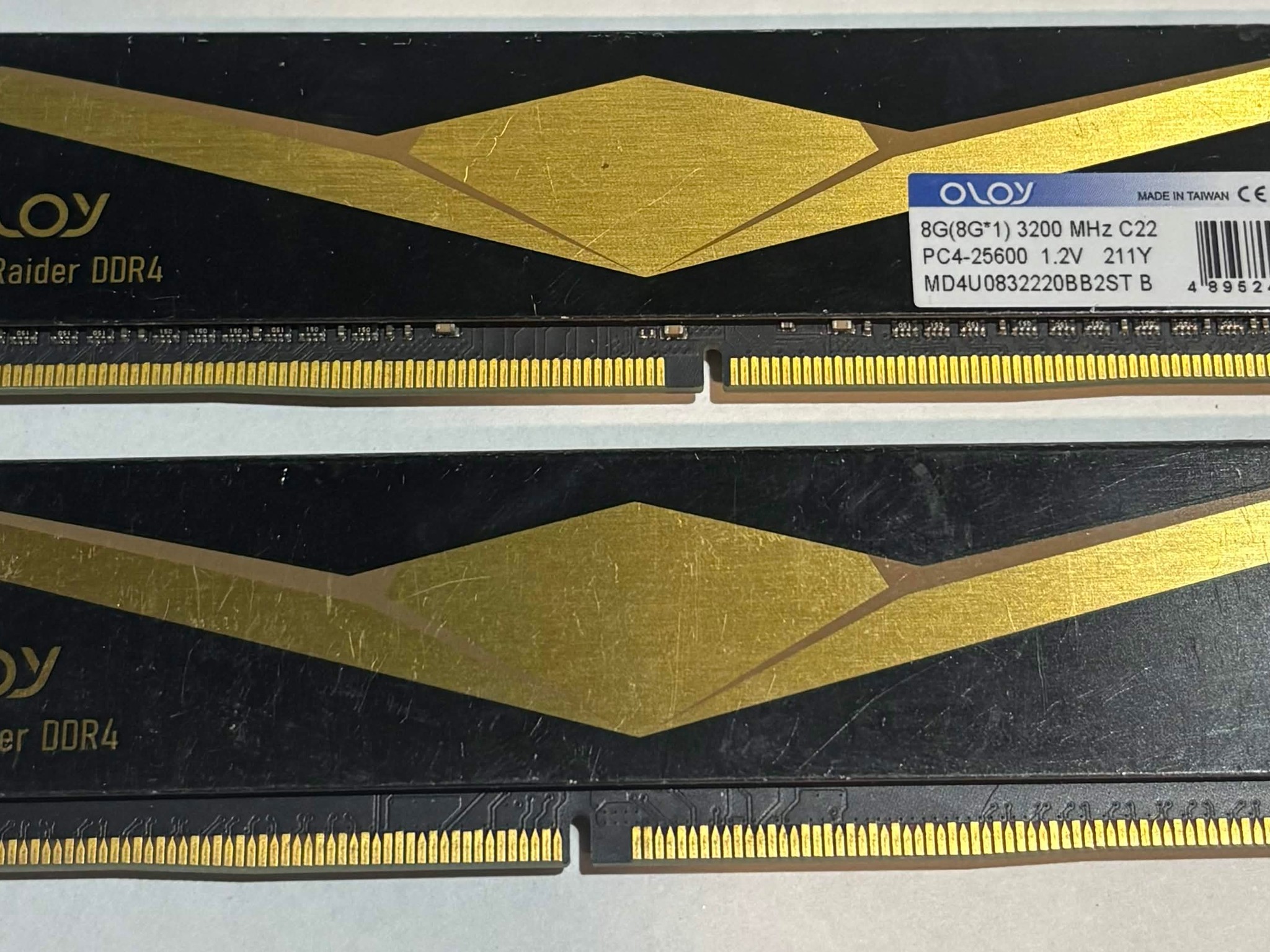 OLOy B-21 Raider 16GB (2x8GB) DDR4 Memory Kit | Tested Working  Condition