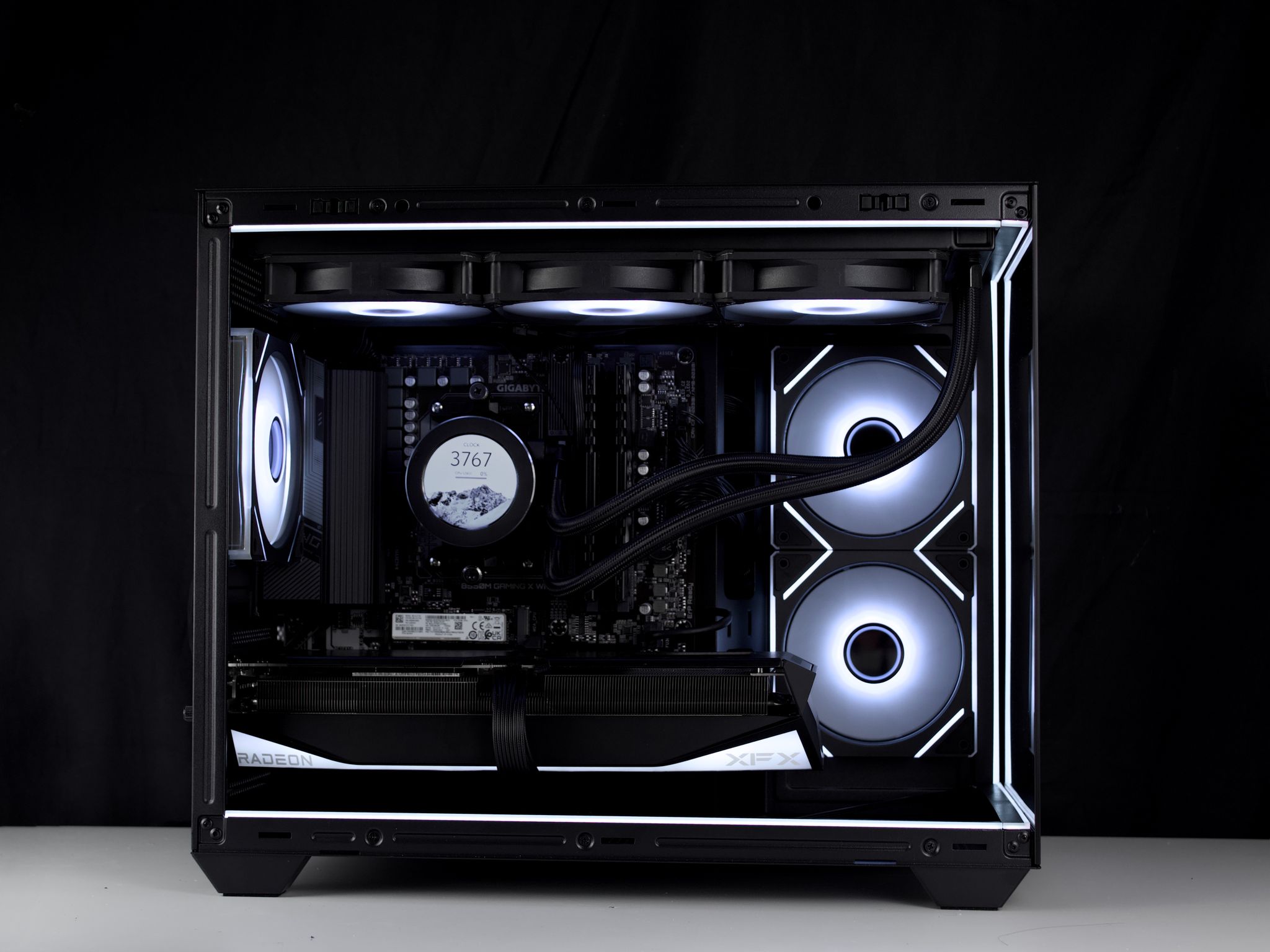 ♠️⚡🗡️Onyx - 1440P Gaming PC | RX 9060 XT 16GB, Ryzen 7 5800X, 32GB RAM, 1TB SSD | LCD 🗡️⚡♠️