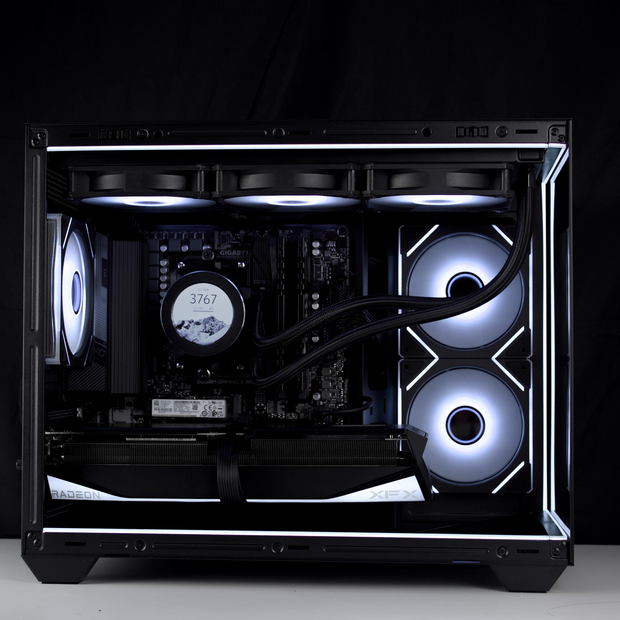 ♠️⚡🗡️Onyx - 1440P Gaming PC | RX 9060 XT 16GB, Ryzen 7 5800X, 32GB RAM, 1TB SSD | LCD 🗡️⚡♠️