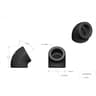 CoolForce 60 Degree Angled Fitting Adapter G1/4 Threaded