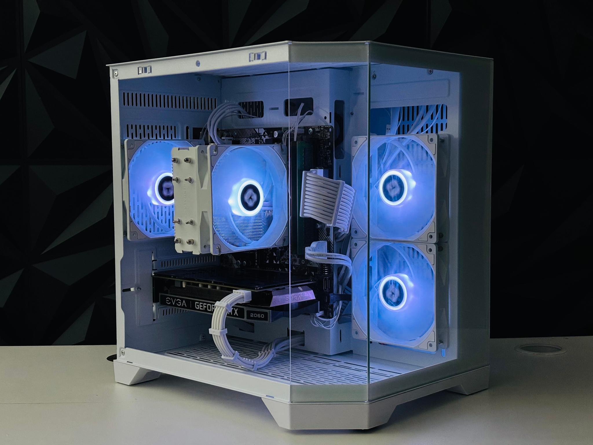 ☁️💥🤍 White Gaming PC - RTX 2060 / Ryzen 5 3600 / 16GB RAM / 512GB SSD / WIFI + BT 🤍💥☁️
