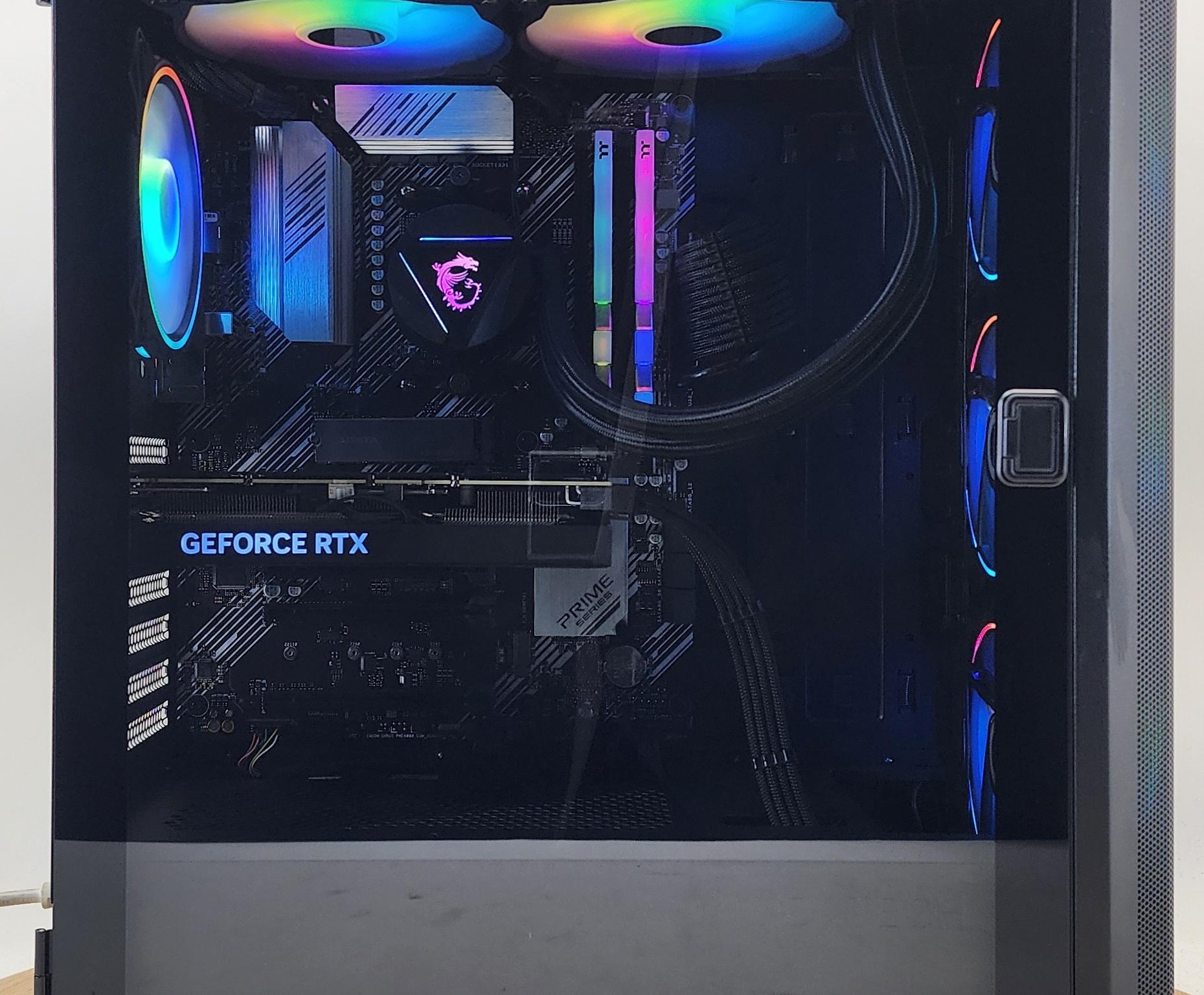 Gaming PC Ryzen 7 5700X3D 16GB RAM 1TB SSD RTX 4060 Ti 8GB Windows 11 PC