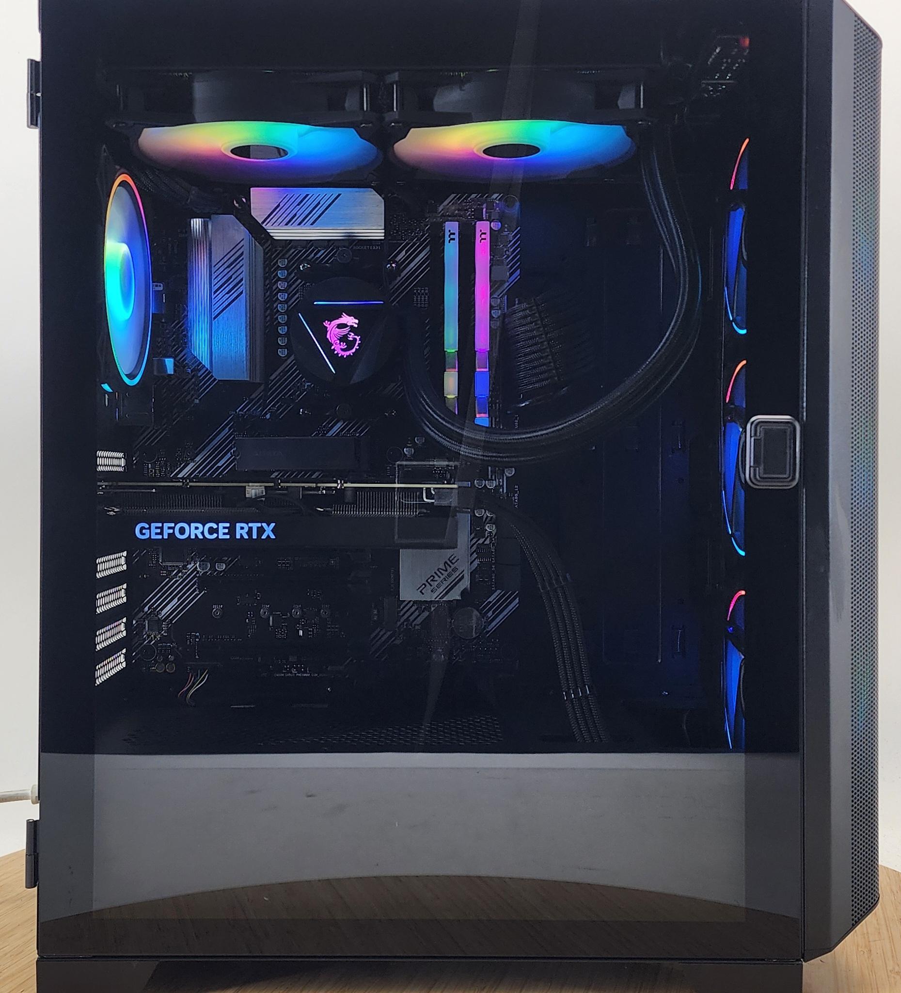 Gaming PC Ryzen 7 5700X3D 16GB RAM 1TB SSD RTX 4060 Ti 8GB Windows 11 PC