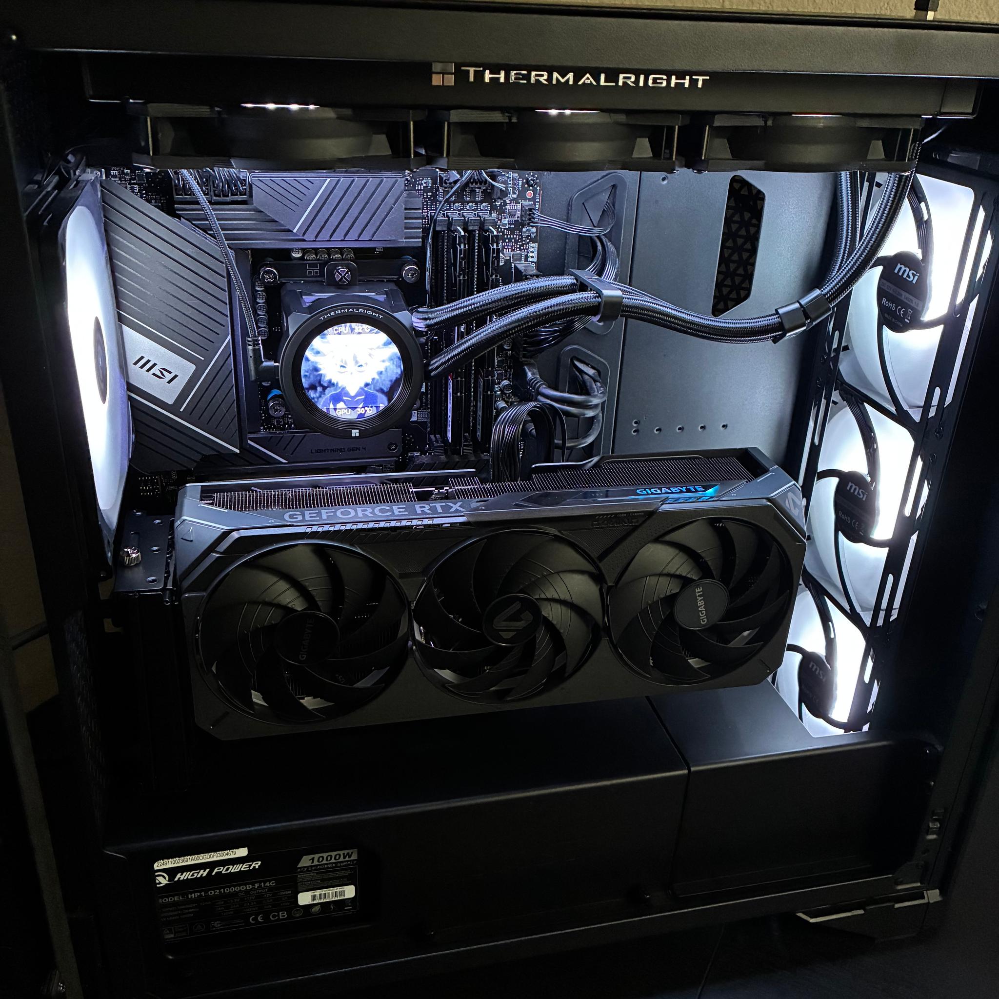 5080 ALL BLACK GAMING PC