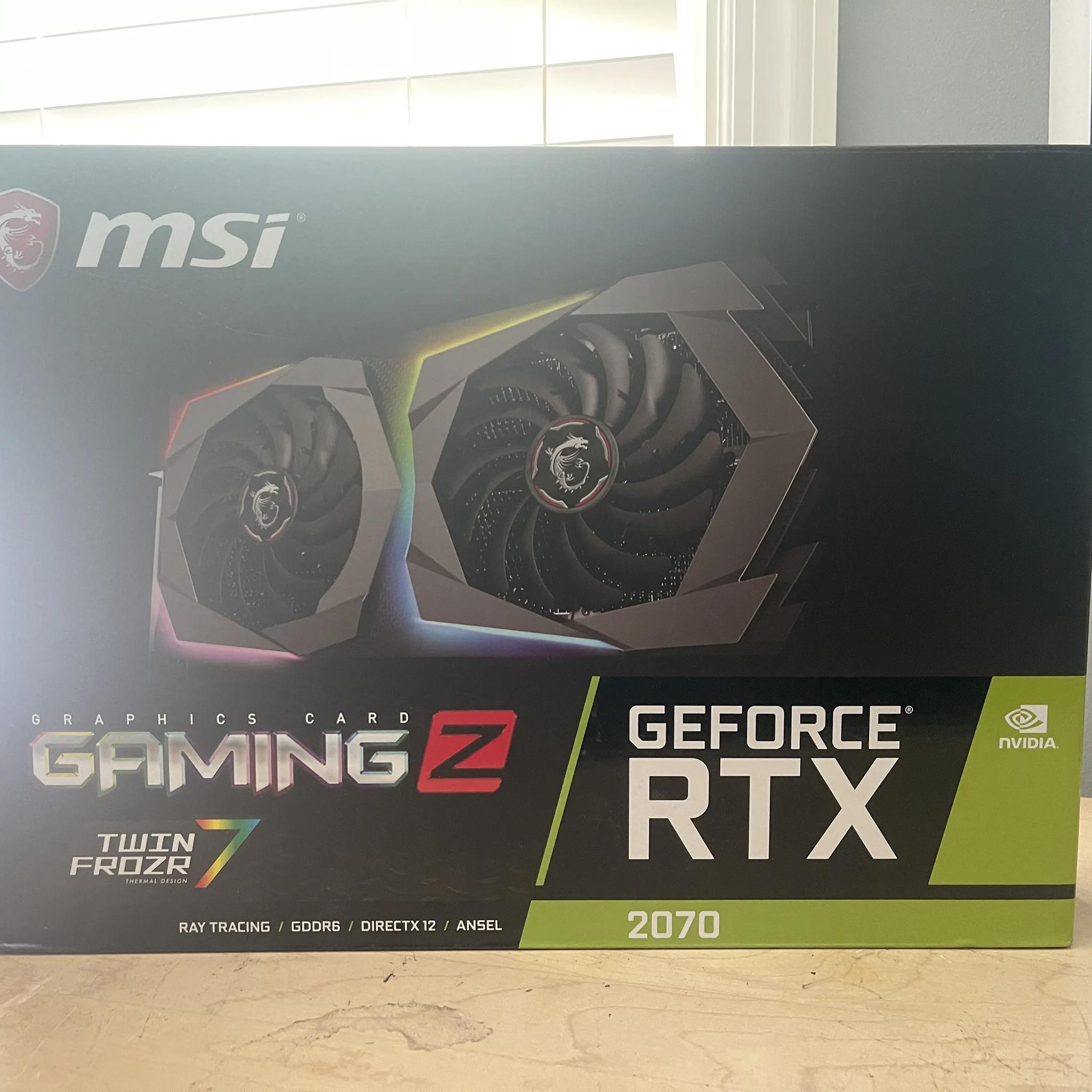 GeForce RTX 2070 GAMING Z 8GB, Only used for light gaming