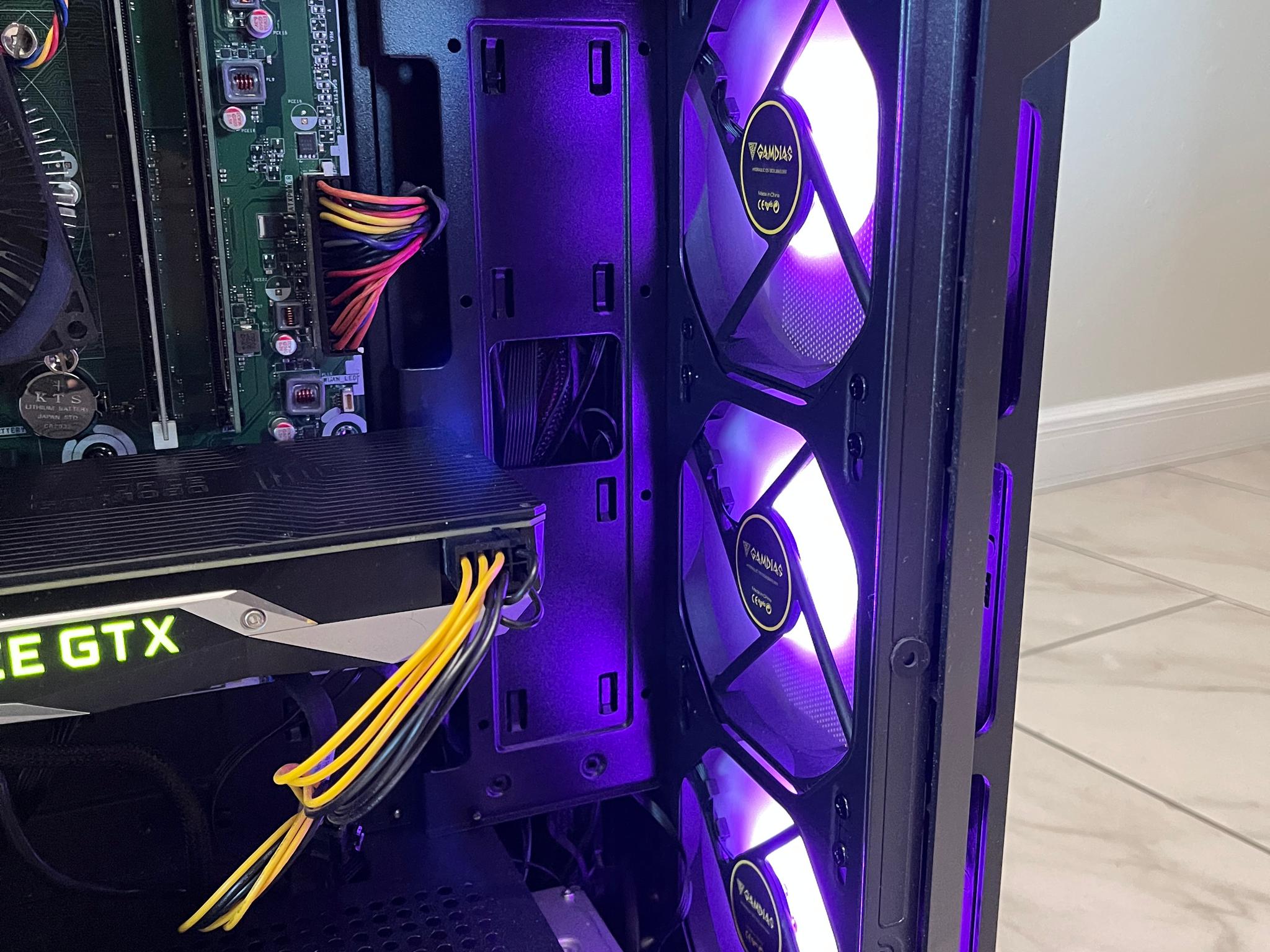 NVIDIA GTX 1080, Intel i7-6700, 12GB RAM, 870 GB Storage, High FPS Gaming PC w/ Wi-Fi + Bluetooth