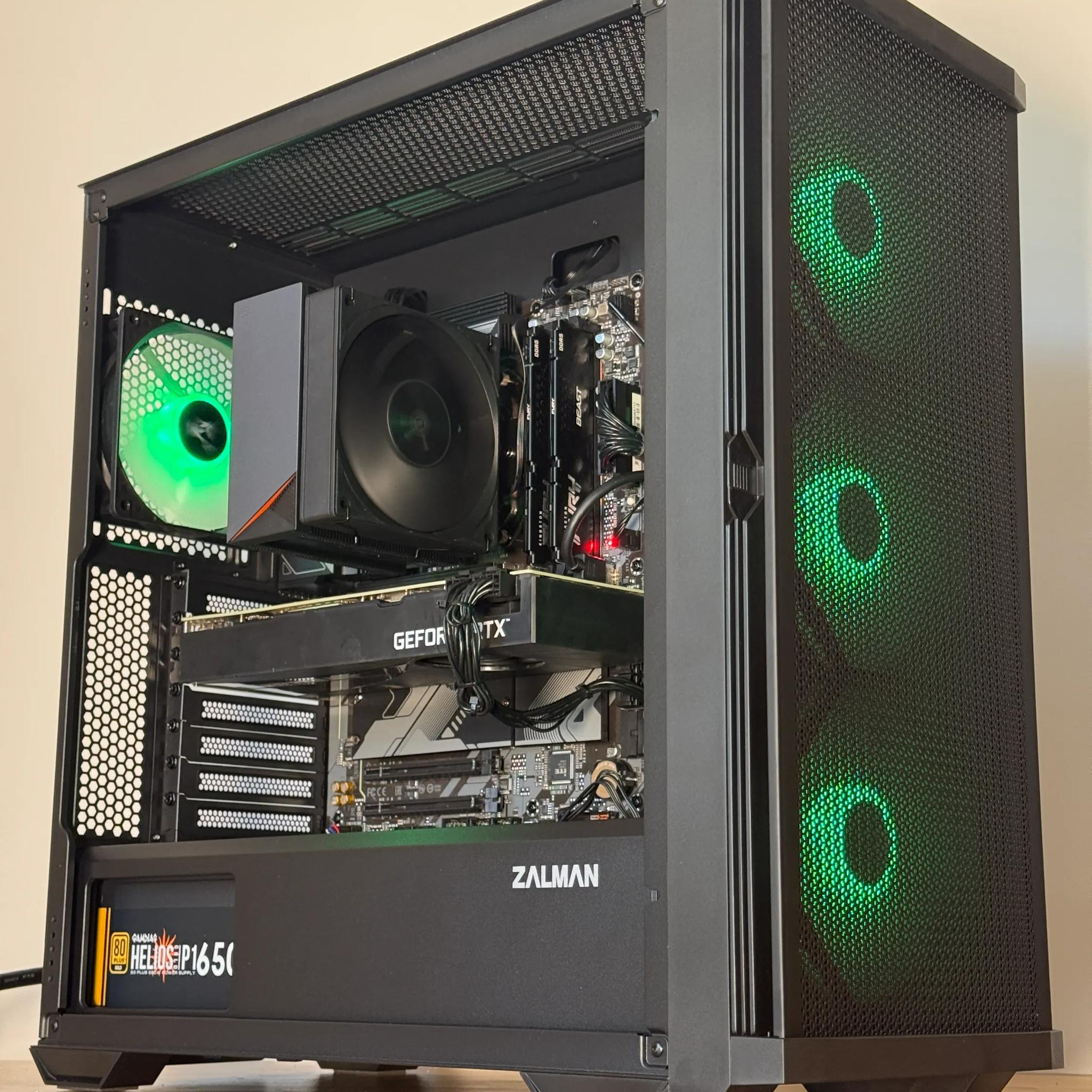 RTX 3070 Ryzen 5 9600x Gaming PC