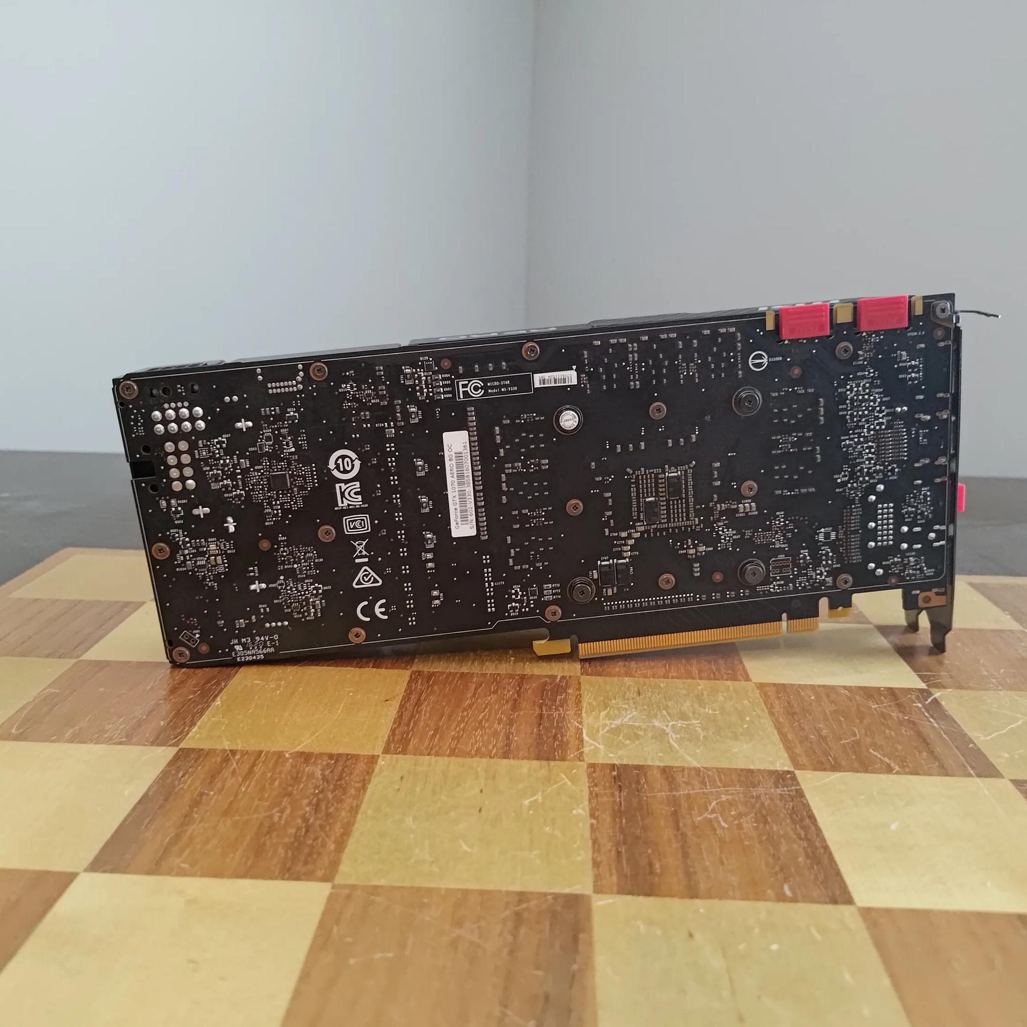 MSI Aero GTX 1070 Blower Card