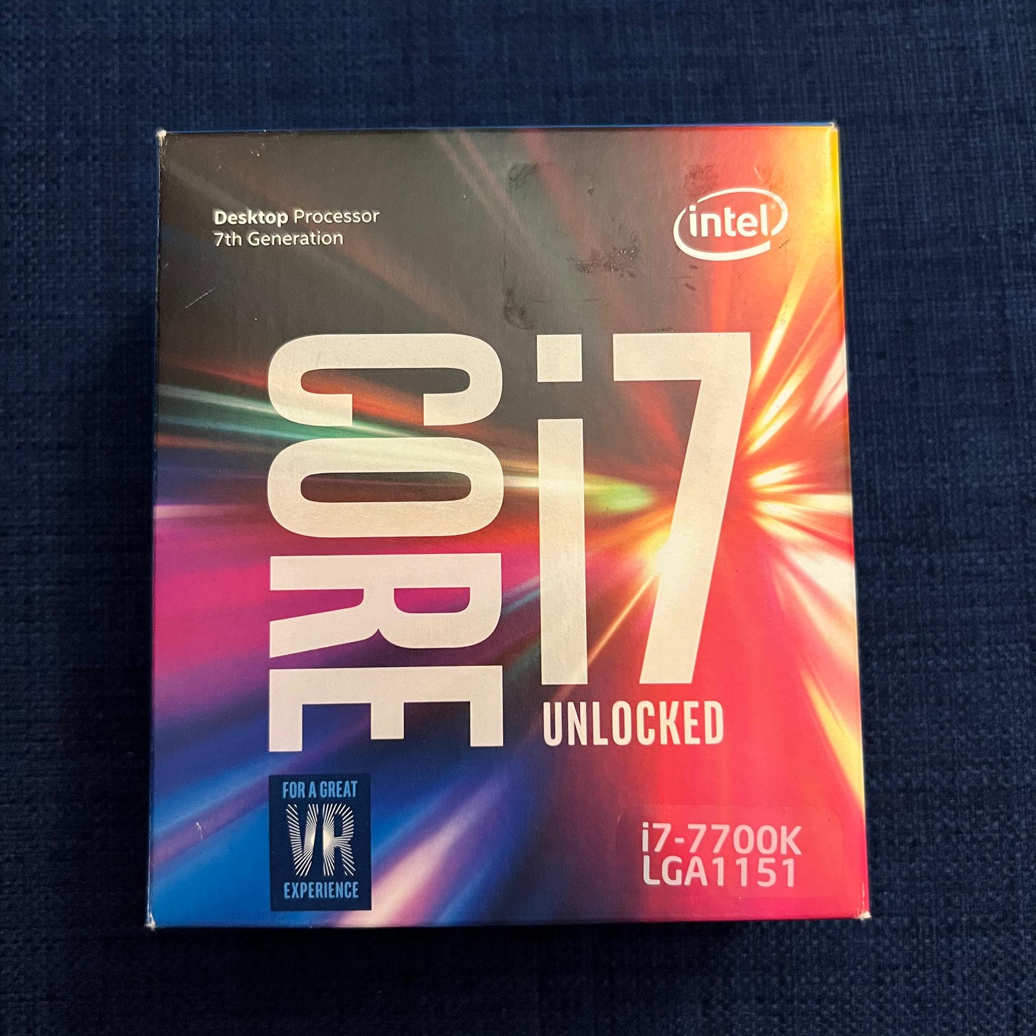Intel Core i7 7700k