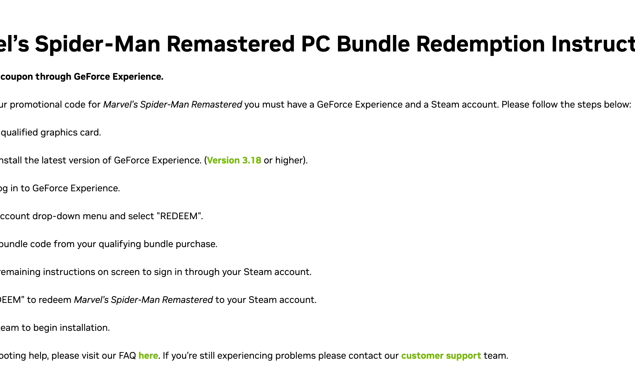Spider Man Remastered PC