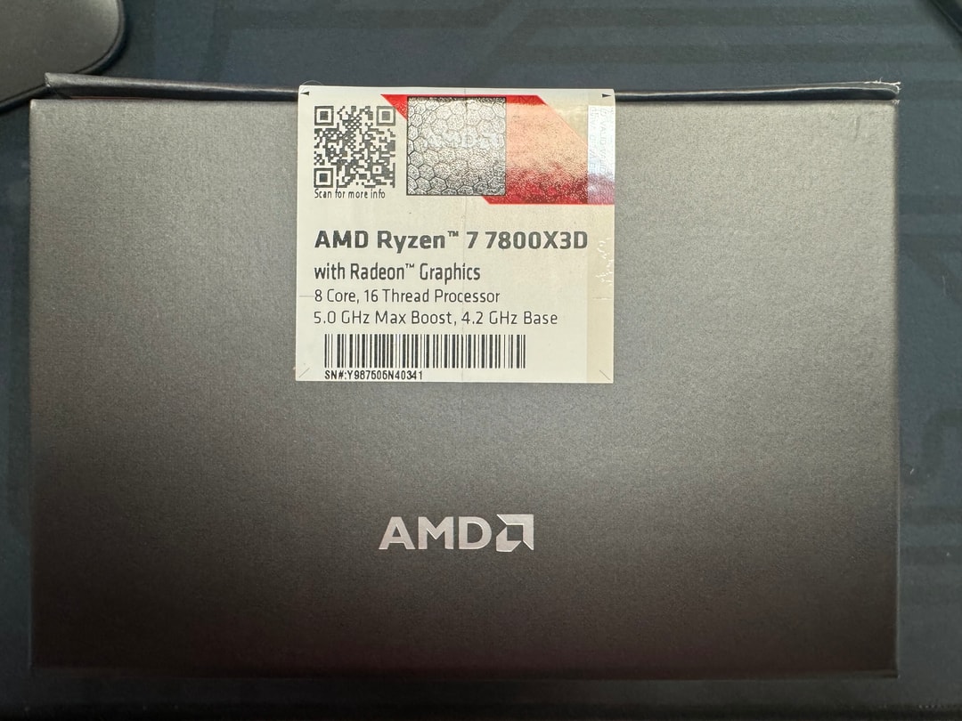 AMD Ryzen 7 7800X3D *New In Box* | Jawa