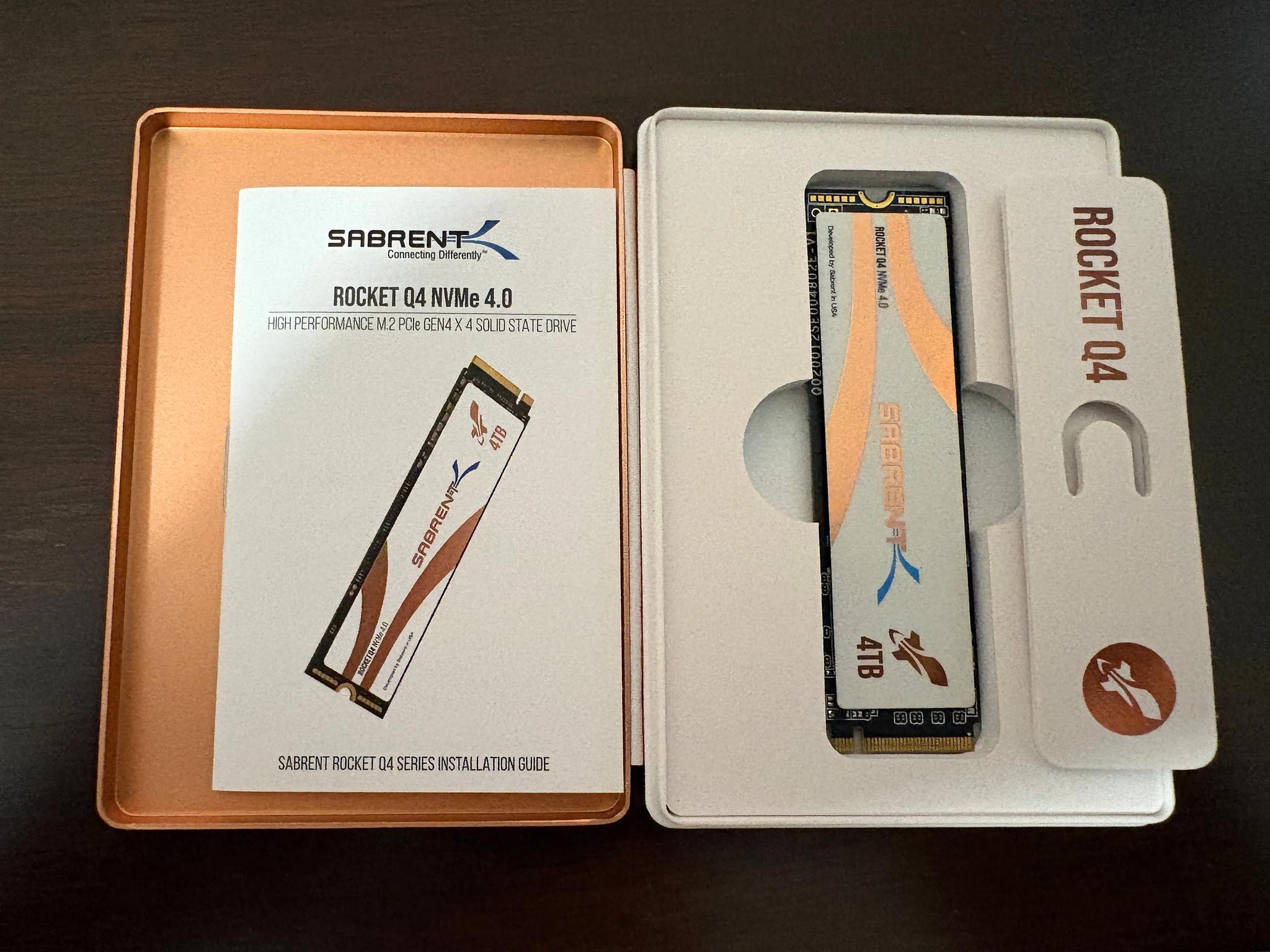 Sabrent Rocket Q4 - 4TB