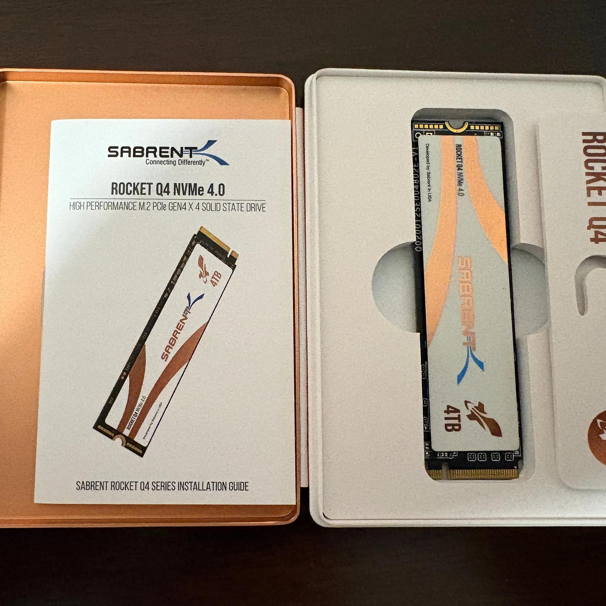 Sabrent Rocket Q4 - 4TB