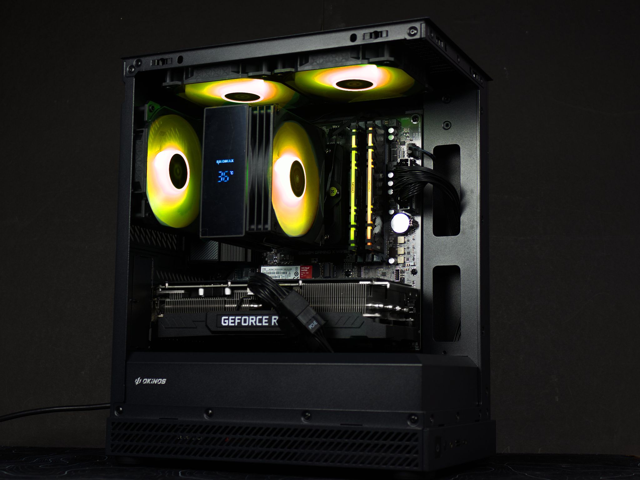 ⚡ Ryzen 5 3600 / RTX 3070 / 16GB DDR4 / 1TB SSD / Gaming PC