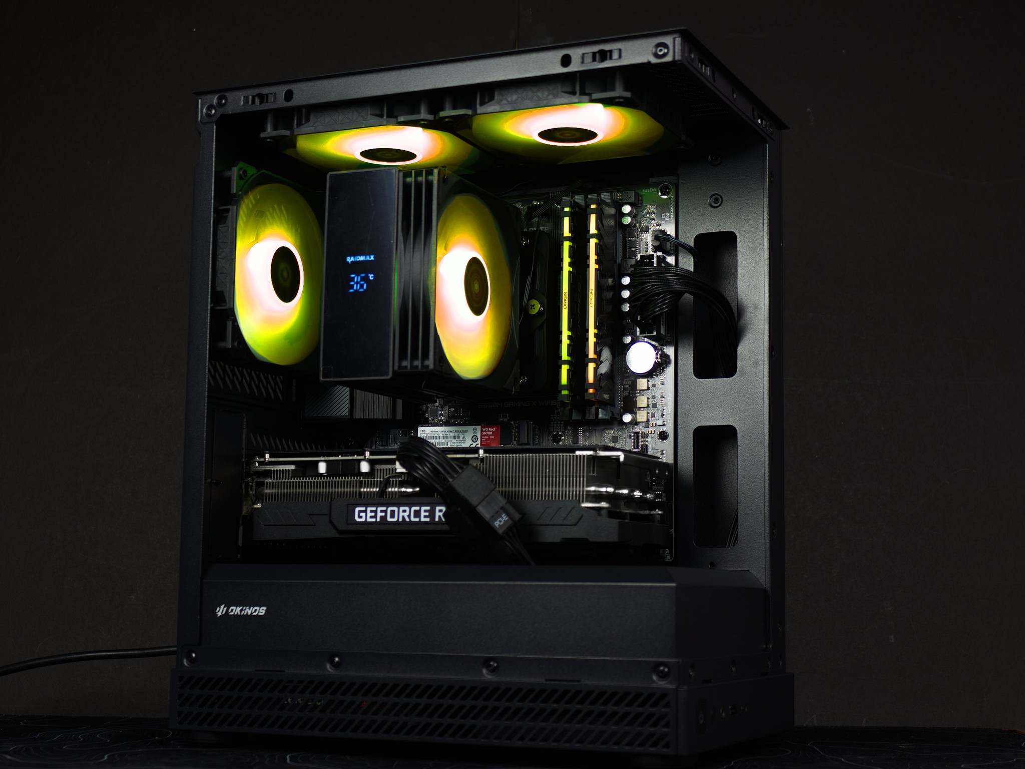 ⚡ Ryzen 5 3600 / RTX 3070 / 16GB DDR4 / 1TB SSD / Gaming PC