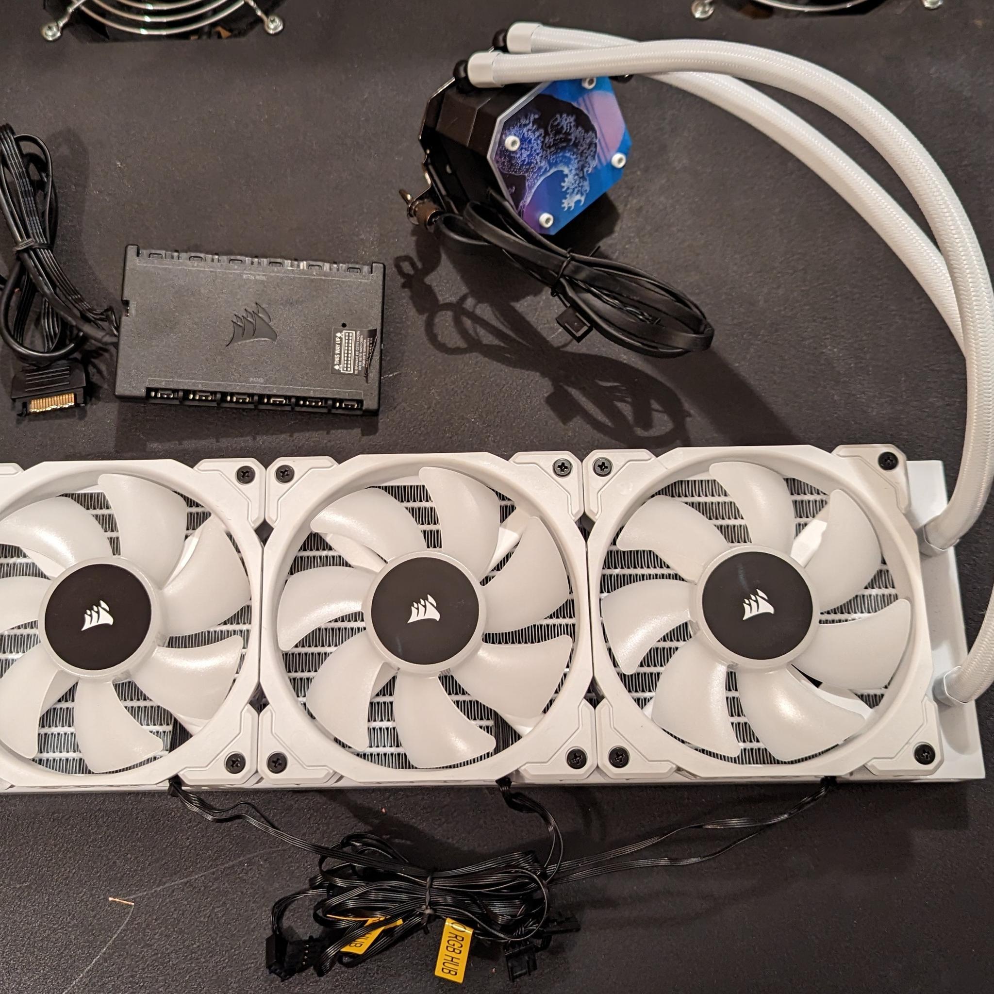 Corsair H150i ELITE CAPELLIX 360mm AIO with iCUE - White - AMD Only