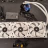 Corsair H150i ELITE CAPELLIX 360mm AIO with iCUE - White - AMD Only