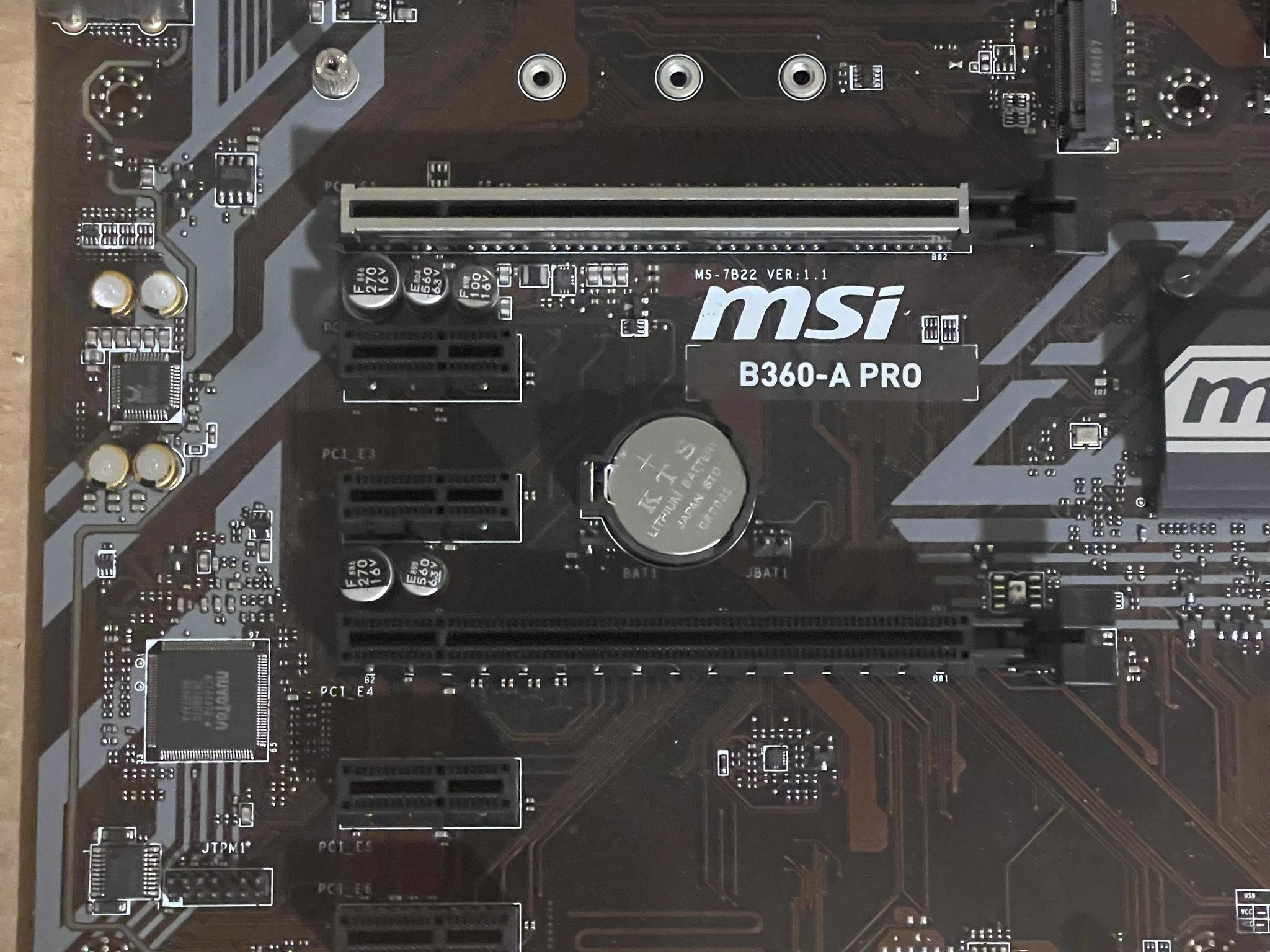 Used, MSI B360-A PRO & i7-8700 Bundle