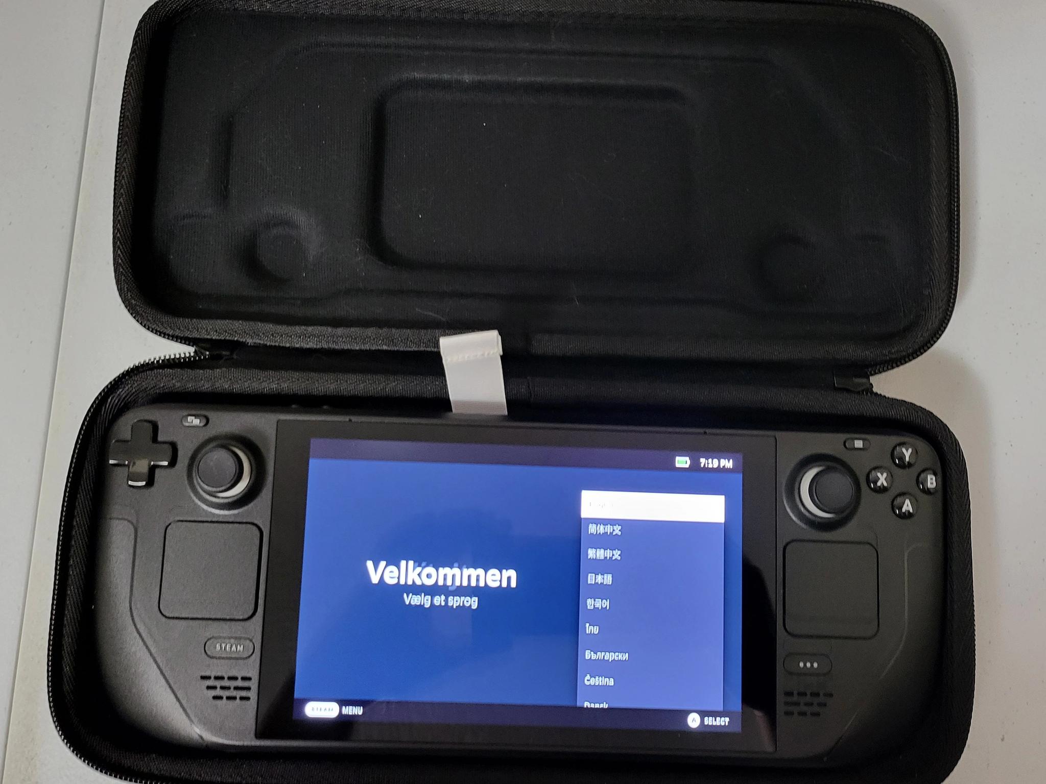 256GB Steam Deck with 256GB SD card